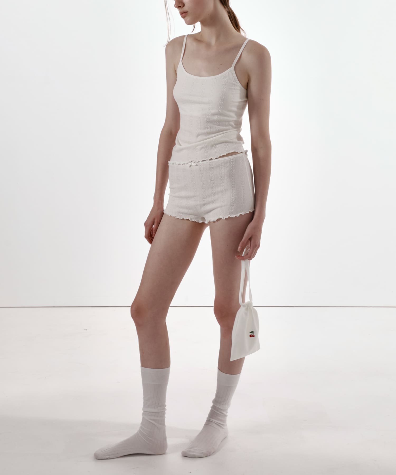 STUDIO DOE　Jacquard Loungewear Set WHITE M
