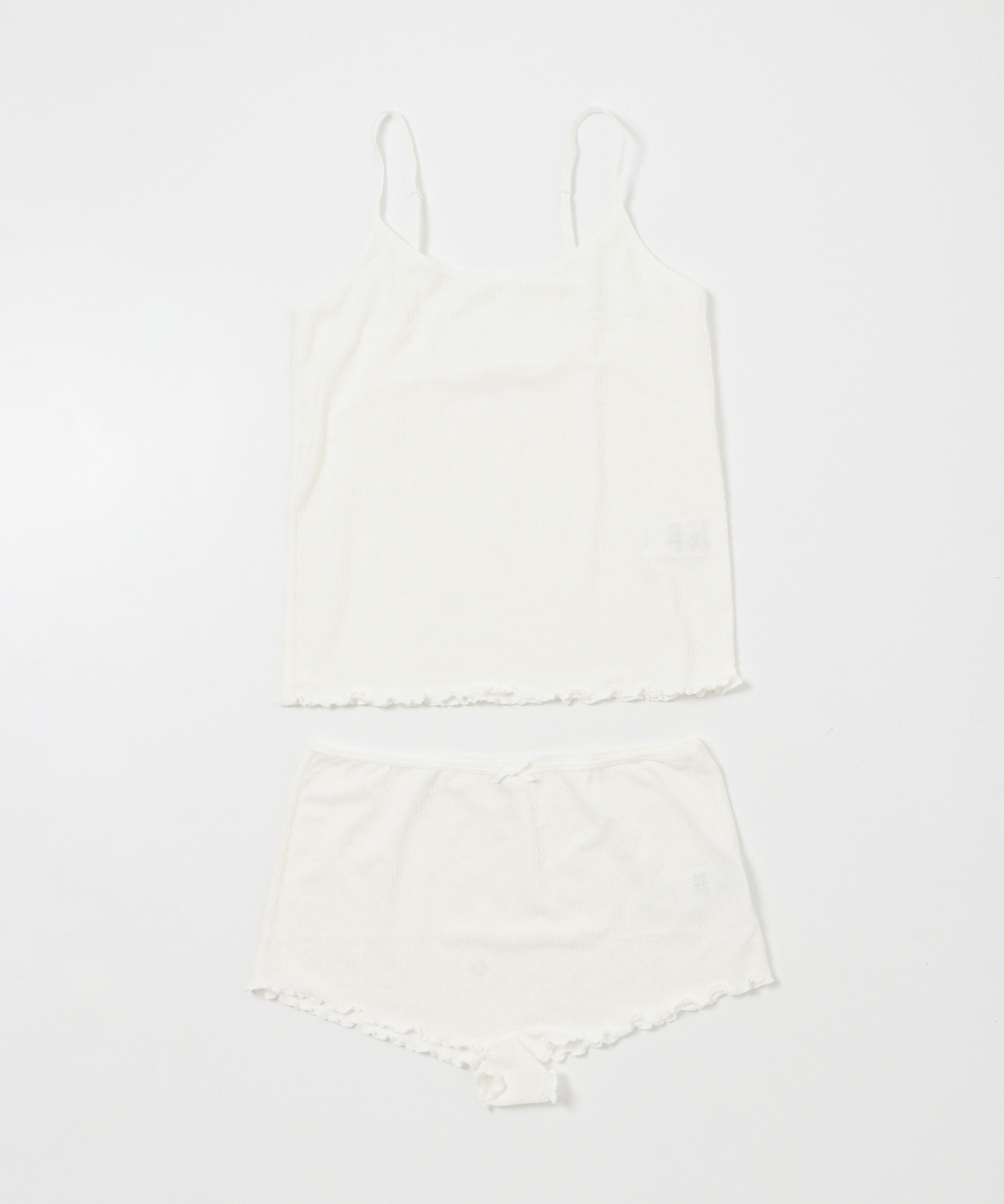 STUDIO DOE　Jacquard Loungewear Set WHITE M
