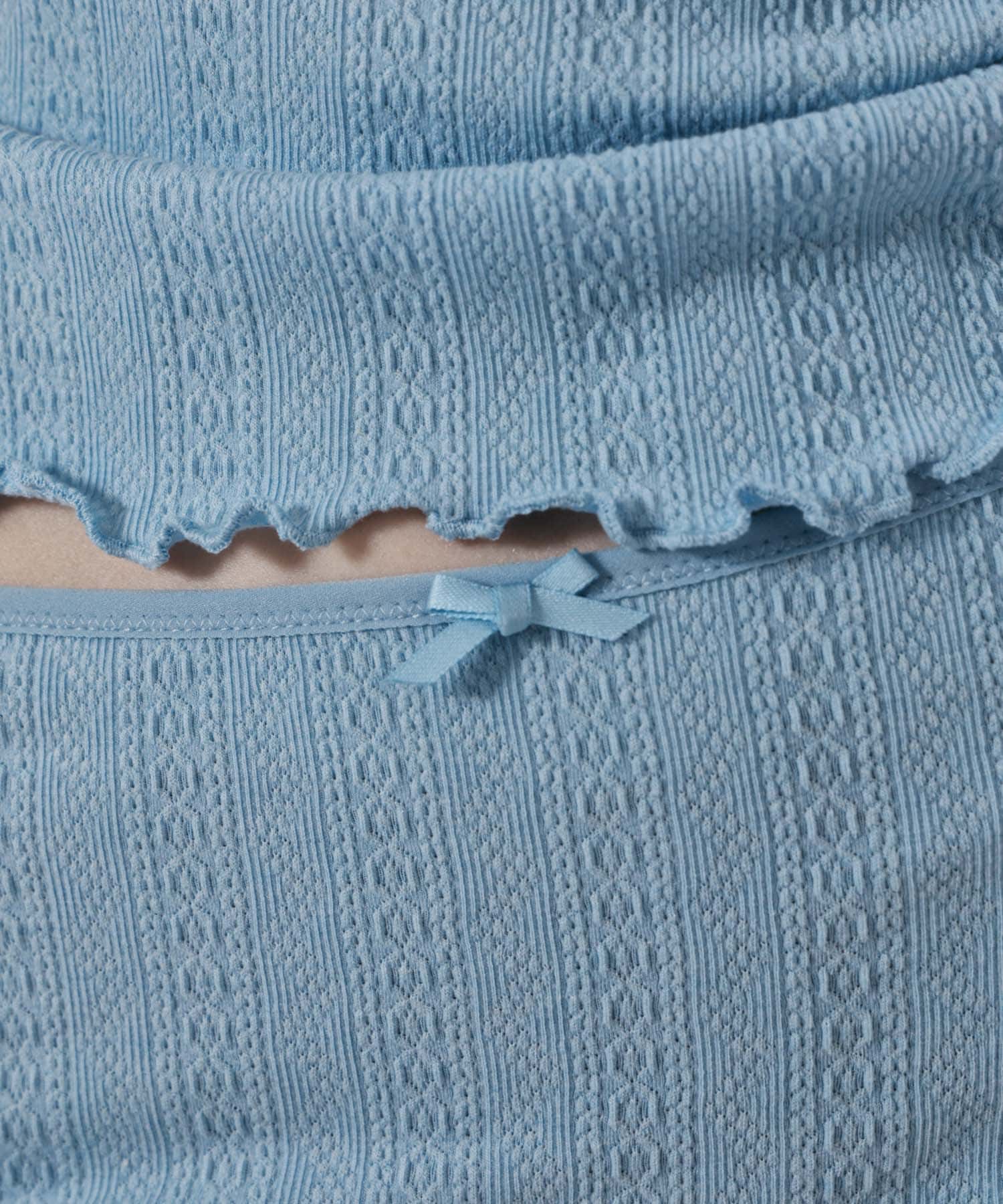 STUDIO DOE　Jacquard Loungewear Set BLUE M