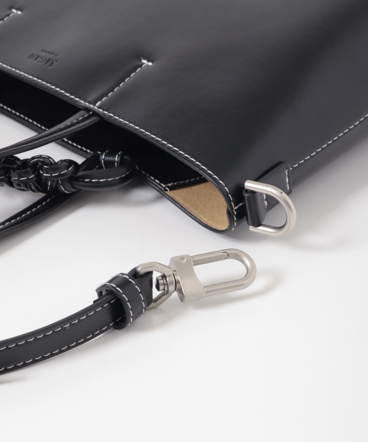 SAGAN VIENNA　PAZAR TOTE NANO GRAPE BLACK -
