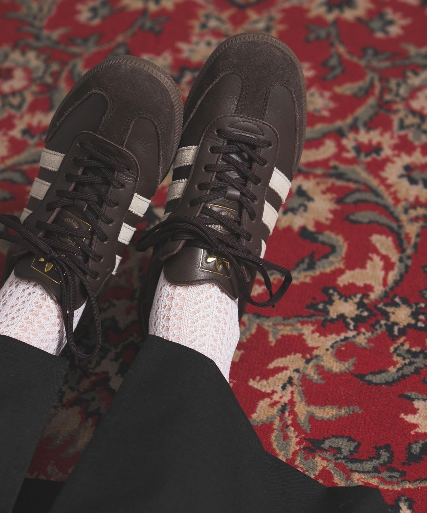 『23-25.5サイズ』『別注』adidas×UR　SAMBA OG D.BROWN 23