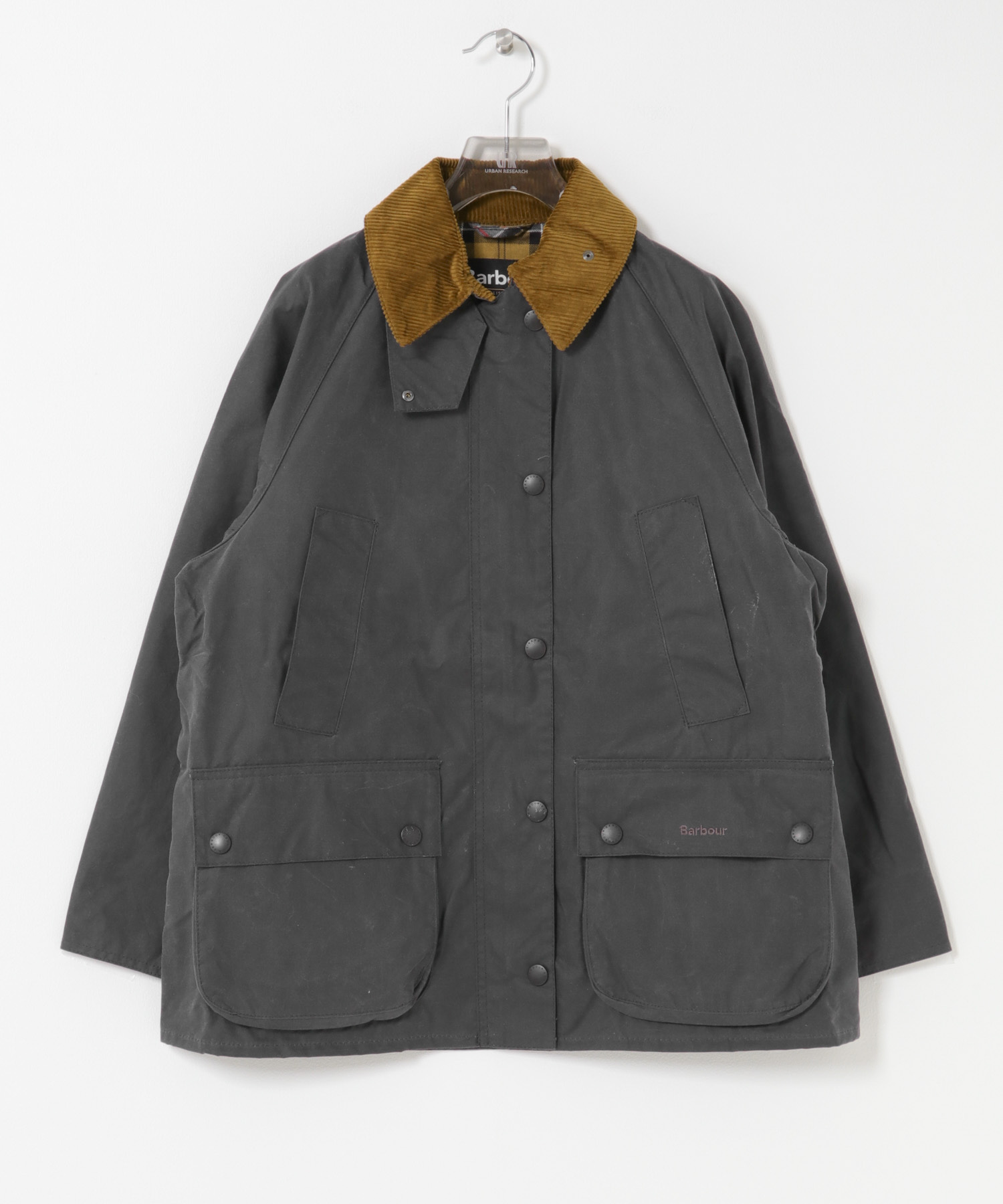 Barbour　bedale wax jacket grey 10