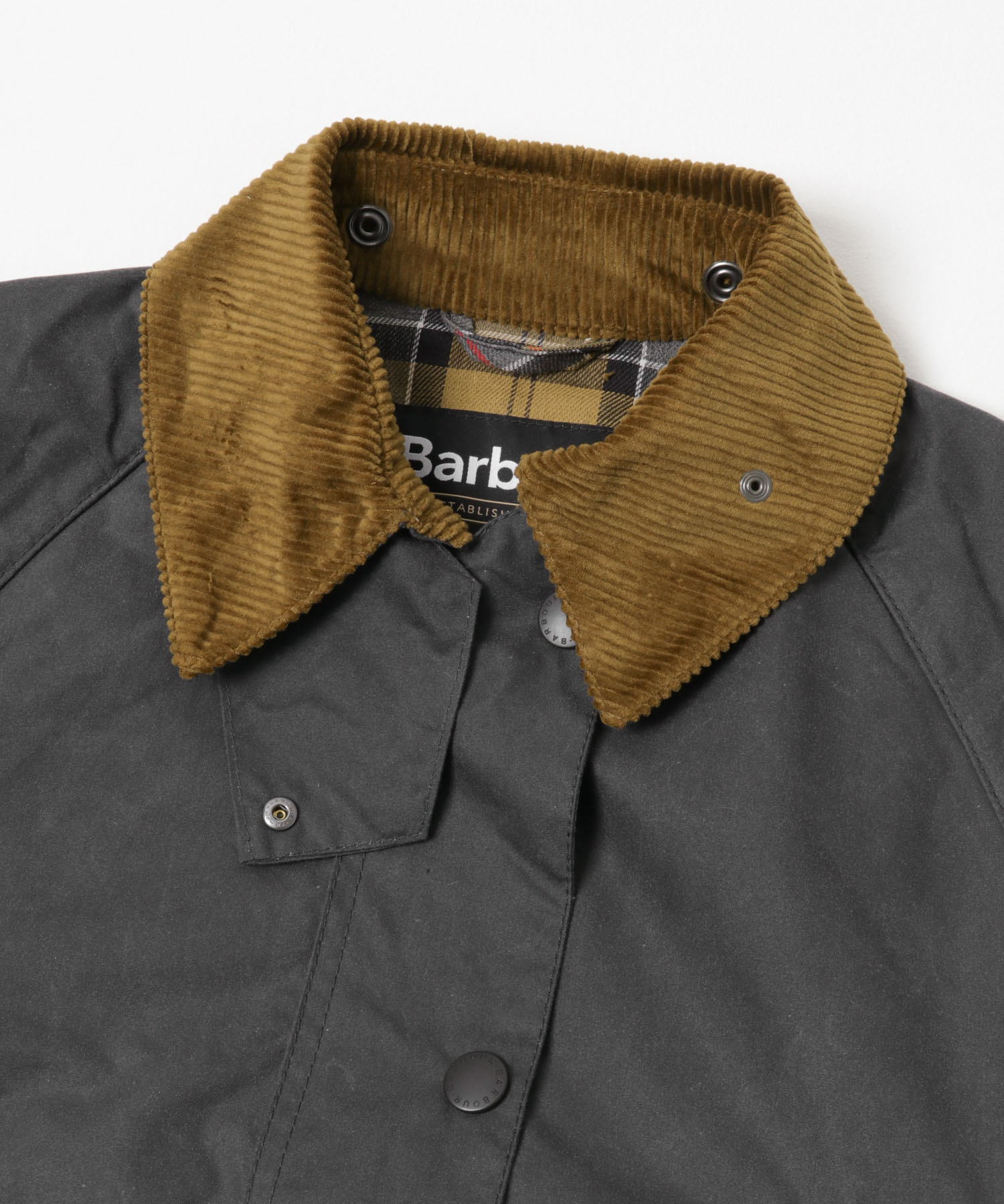 Barbour　bedale wax jacket grey 10