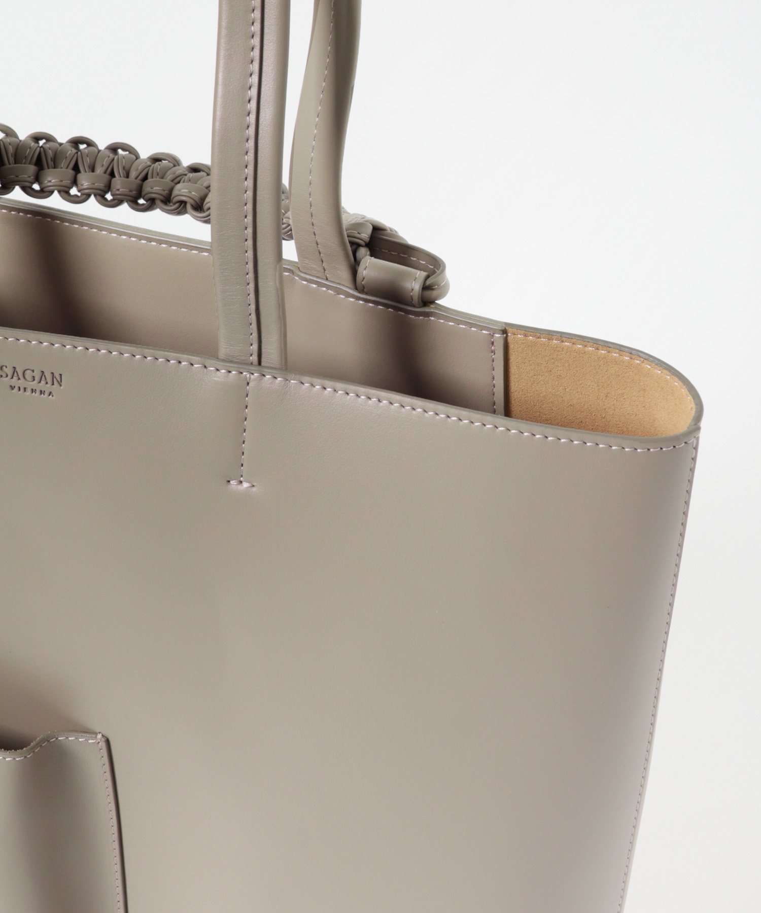 SAGAN VIENNA　PAZAR BOOK TOTE Grayge -