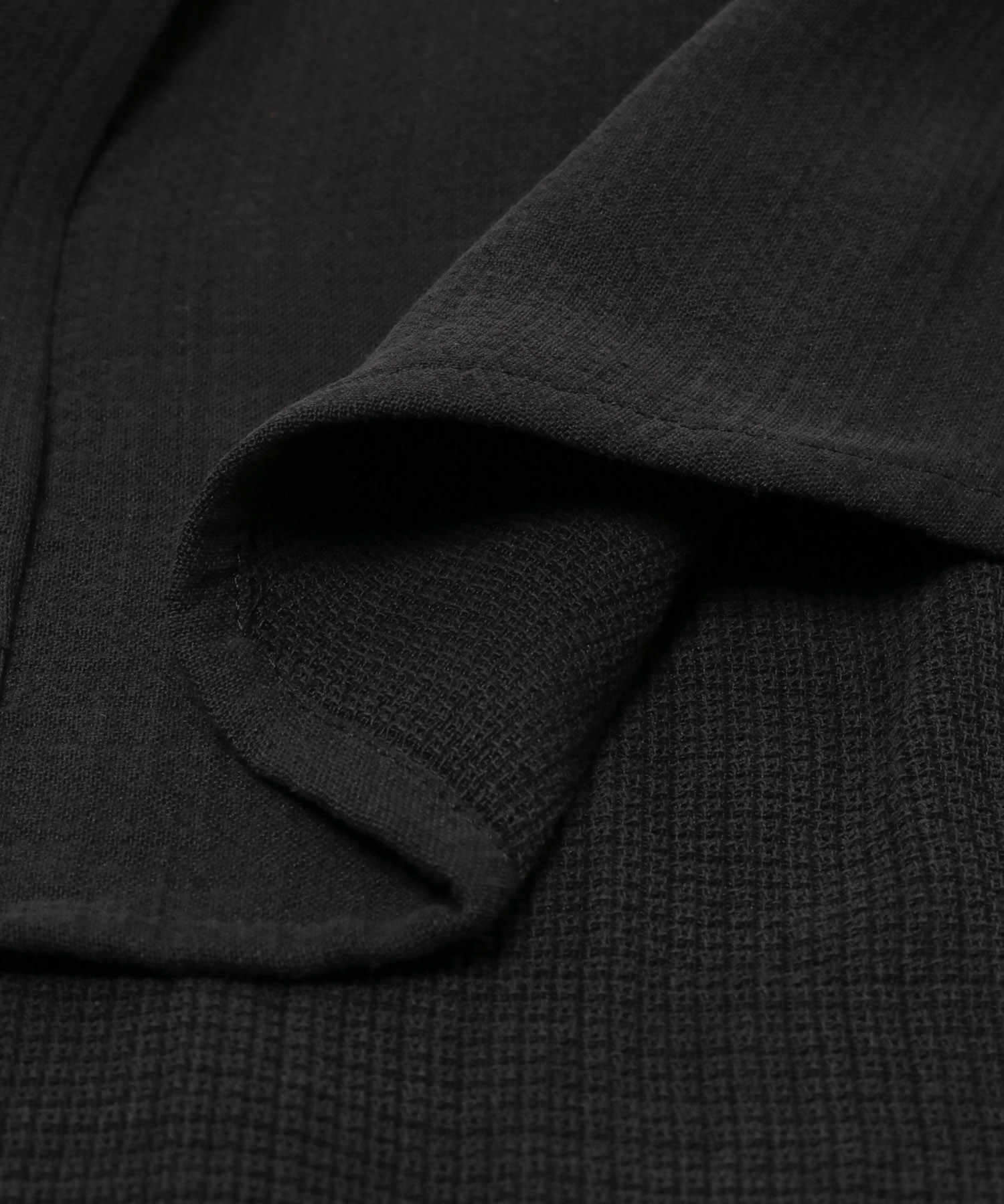 Nomat　VINTAGE SILK Oversized Shirts Black 1