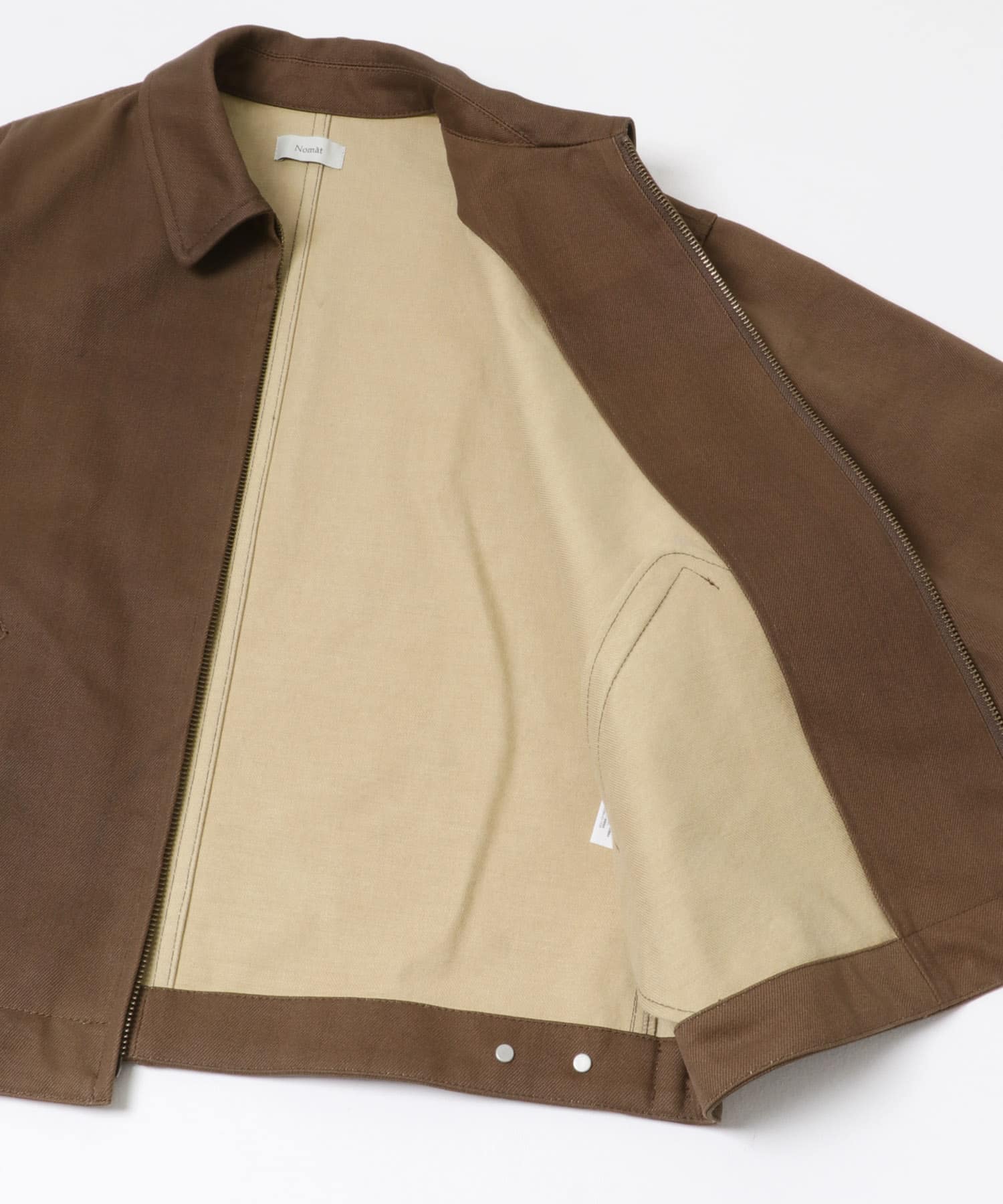 Nomat Hand Painted Zip Blouson(1 Brown): アウター｜URBAN RESEARCH