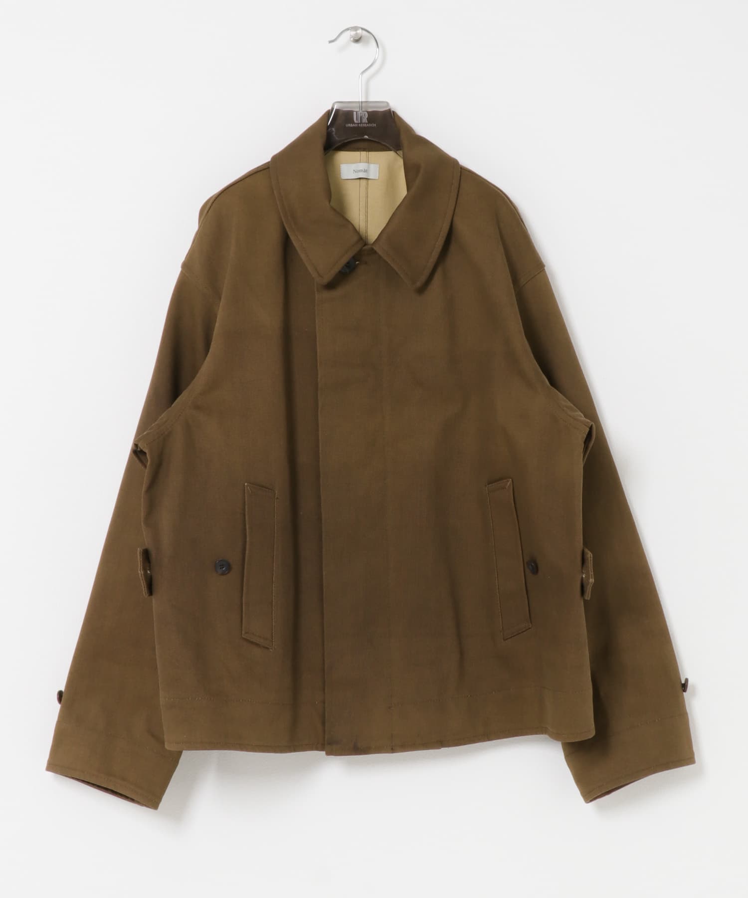 Nomat　Hand Painted Military Jacket Brown 2