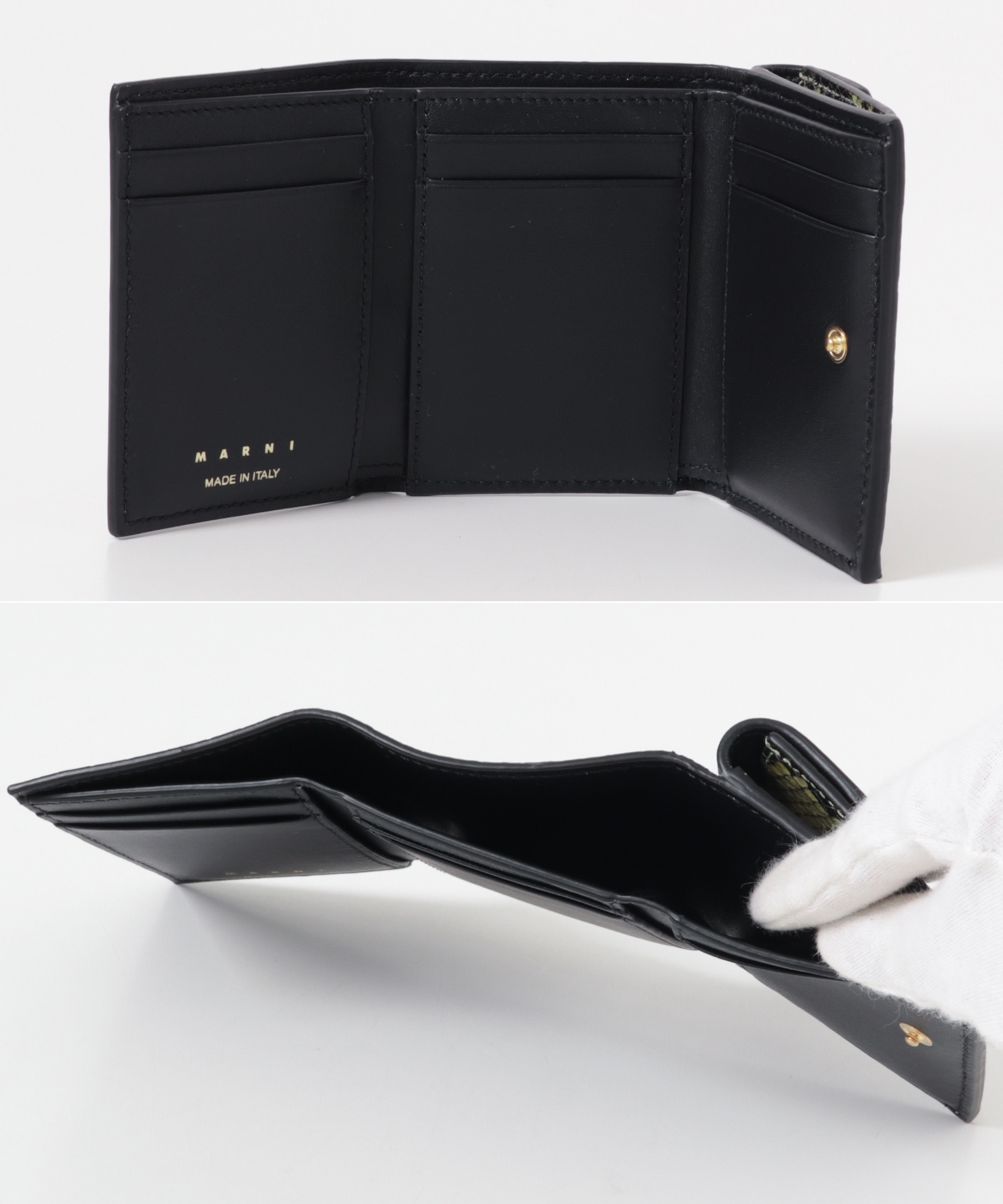 MARNI　TRIFOLD BIG LOGO ZO998 -