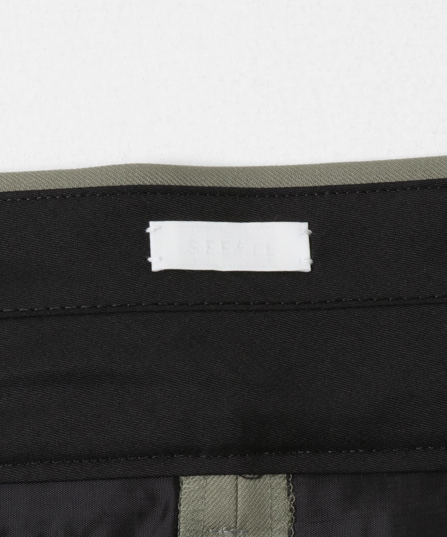 SEEALL　MANCHESTER PANTS OLIVE 2