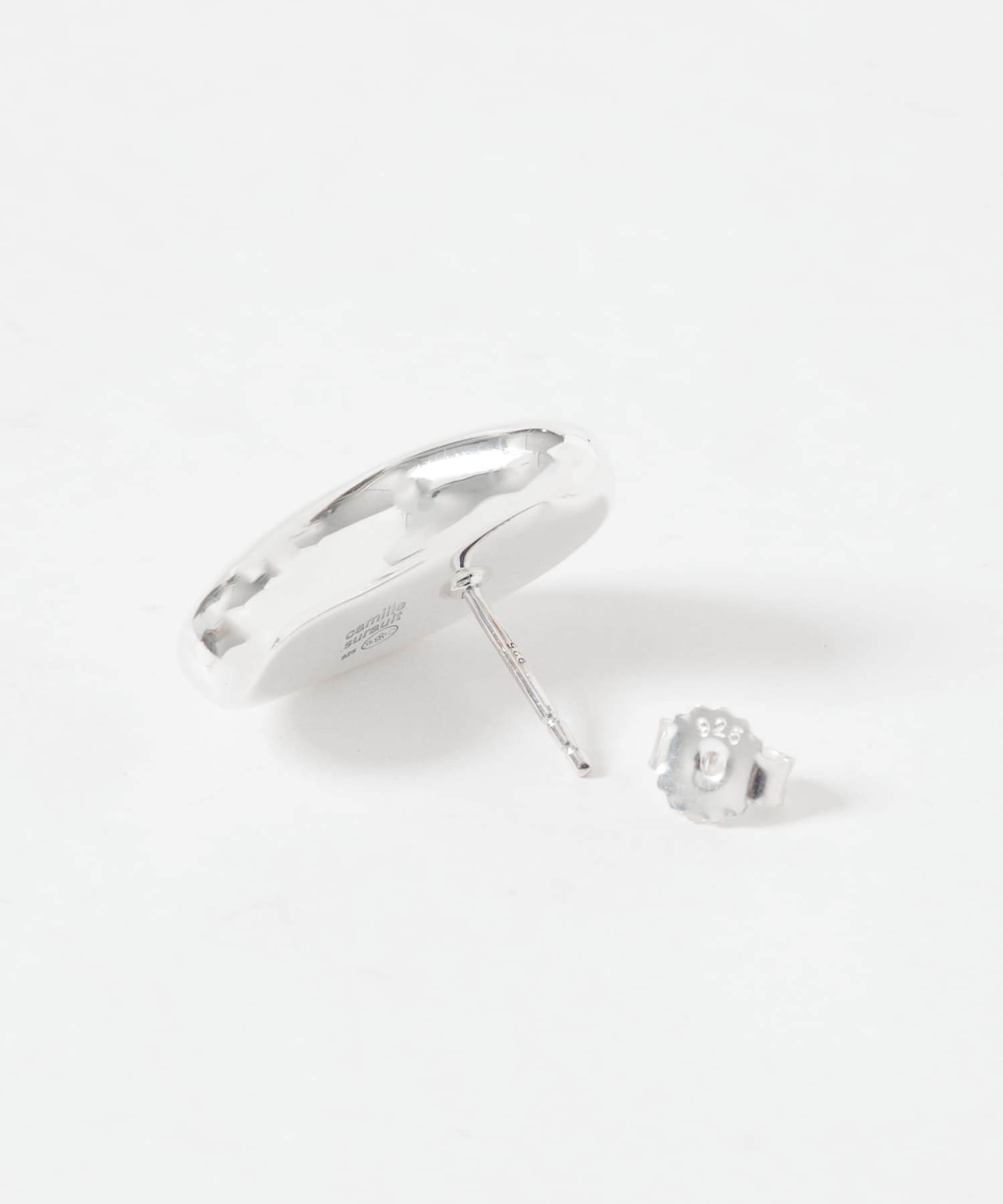 Camille Surault　Dowdow earrings pm Silver -