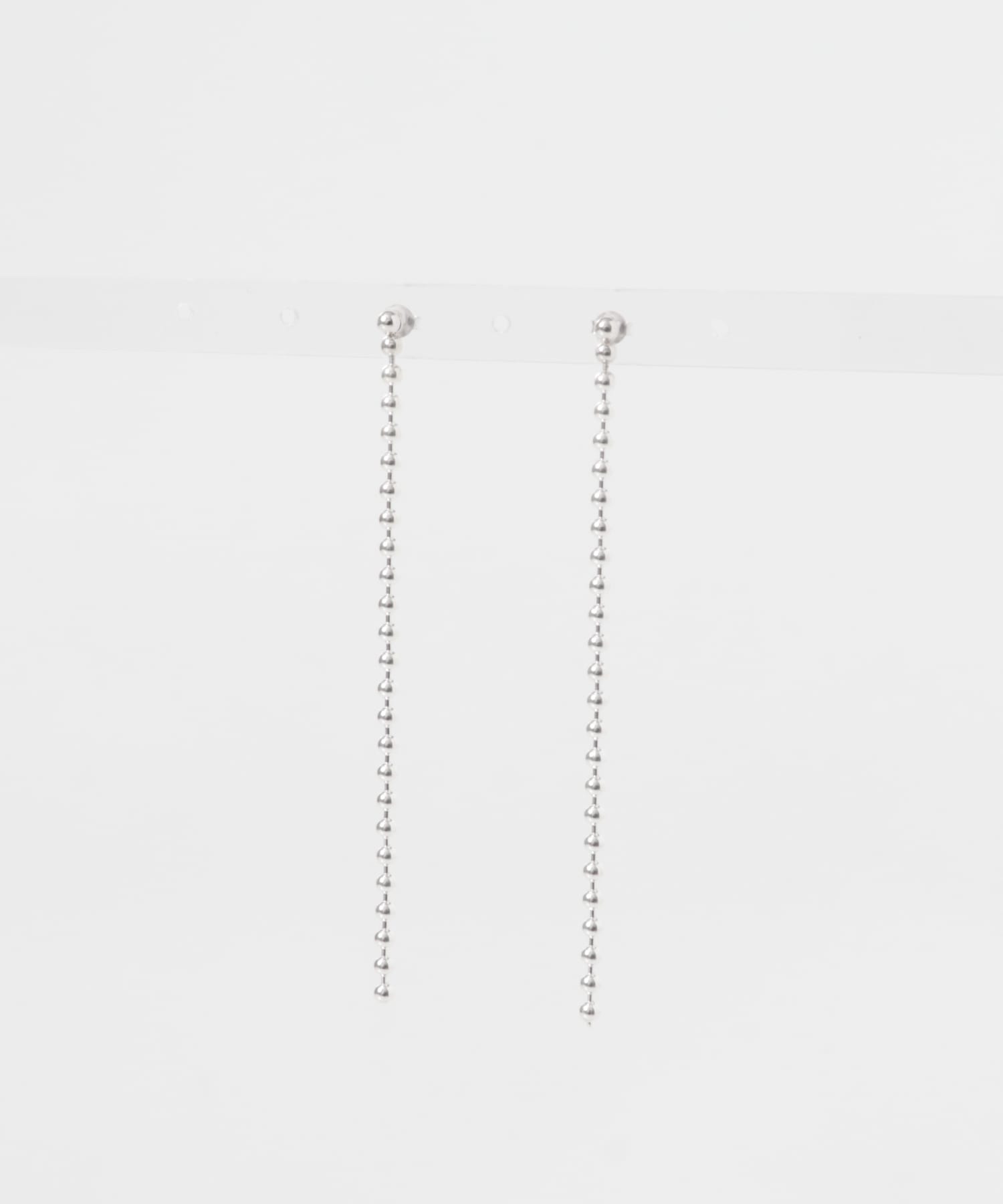Camille Surault　Mini Pippa chain earrings Silver -