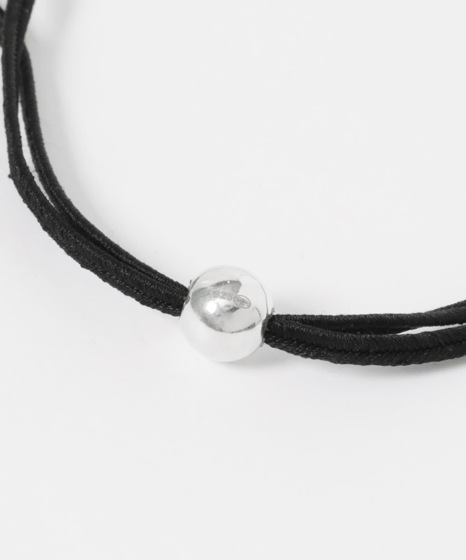 Camille Surault　Pippa cord necklace Silver -