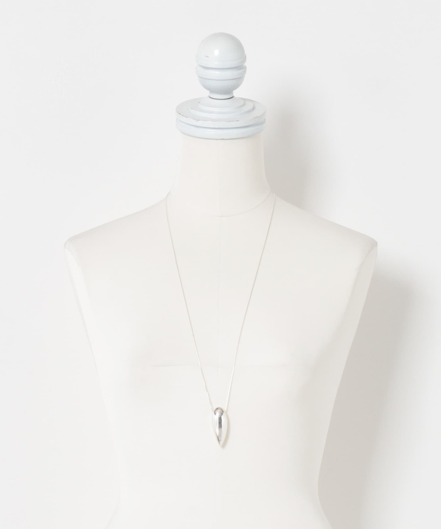 Camille Surault　long necklace Arrowend 70 Silver -