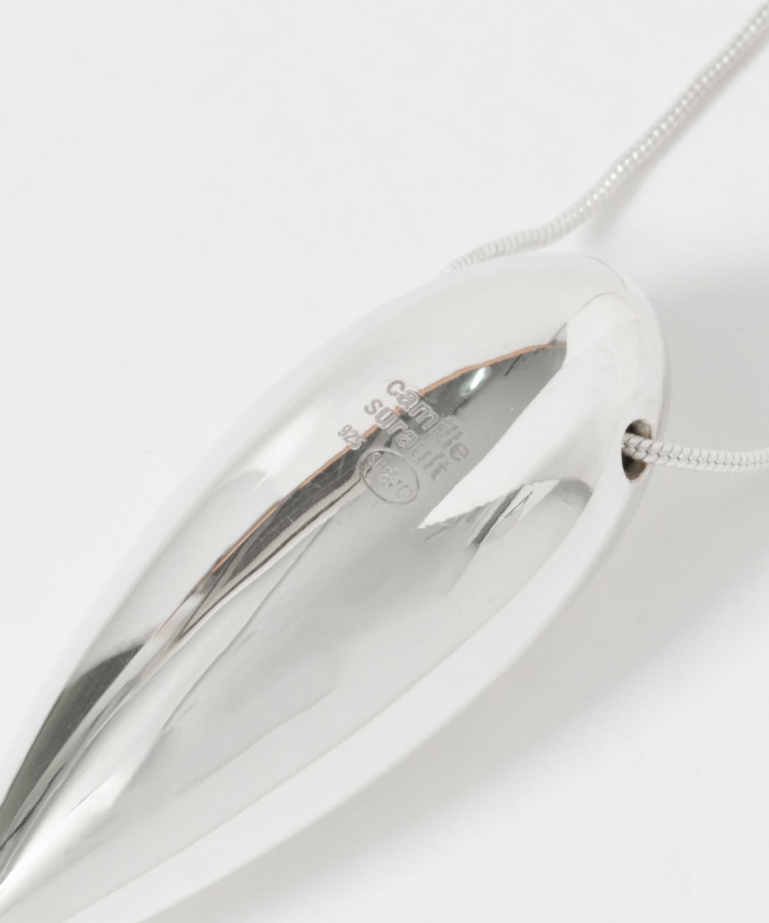 Camille Surault　long necklace Arrowend 70 Silver -