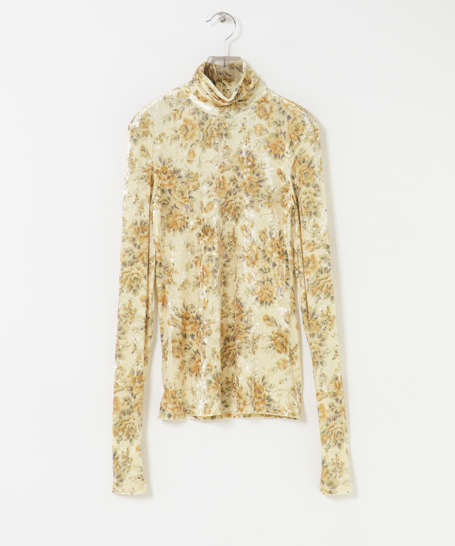 GANNI　Printed Velour Jersey