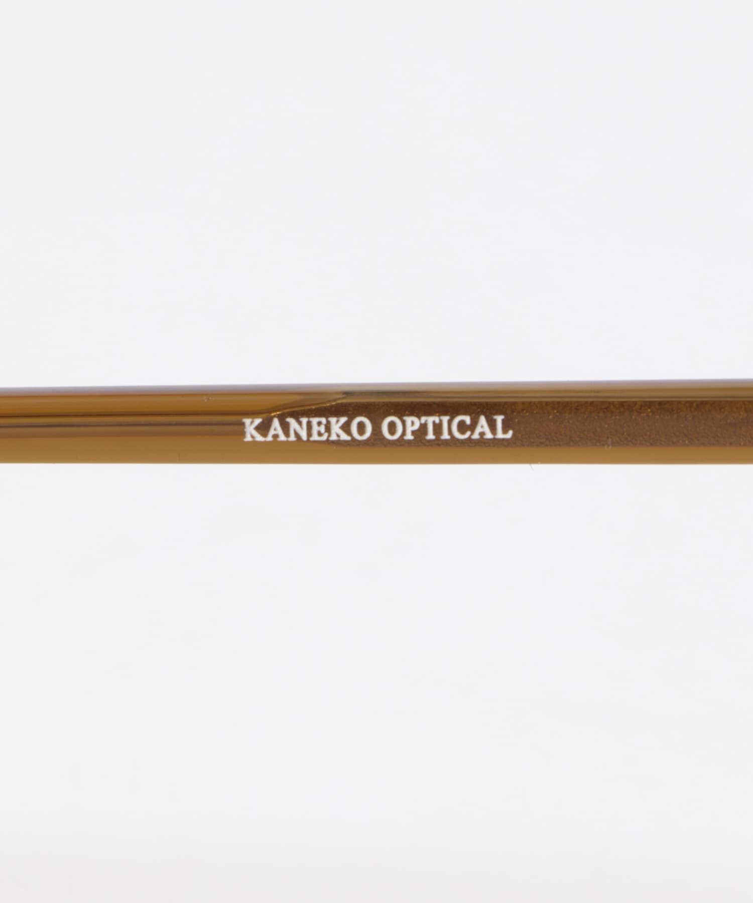 『別注』KANEKO OPTICAL×URBAN RESEARCH　スクエアクリアUVレンズ クリアブラウン -