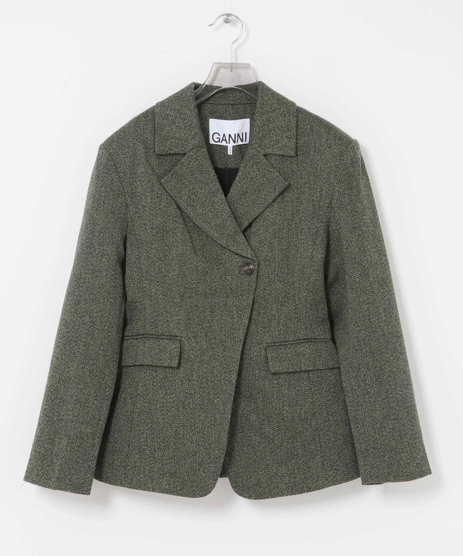 GANNI　Mouline Suiting Blazer