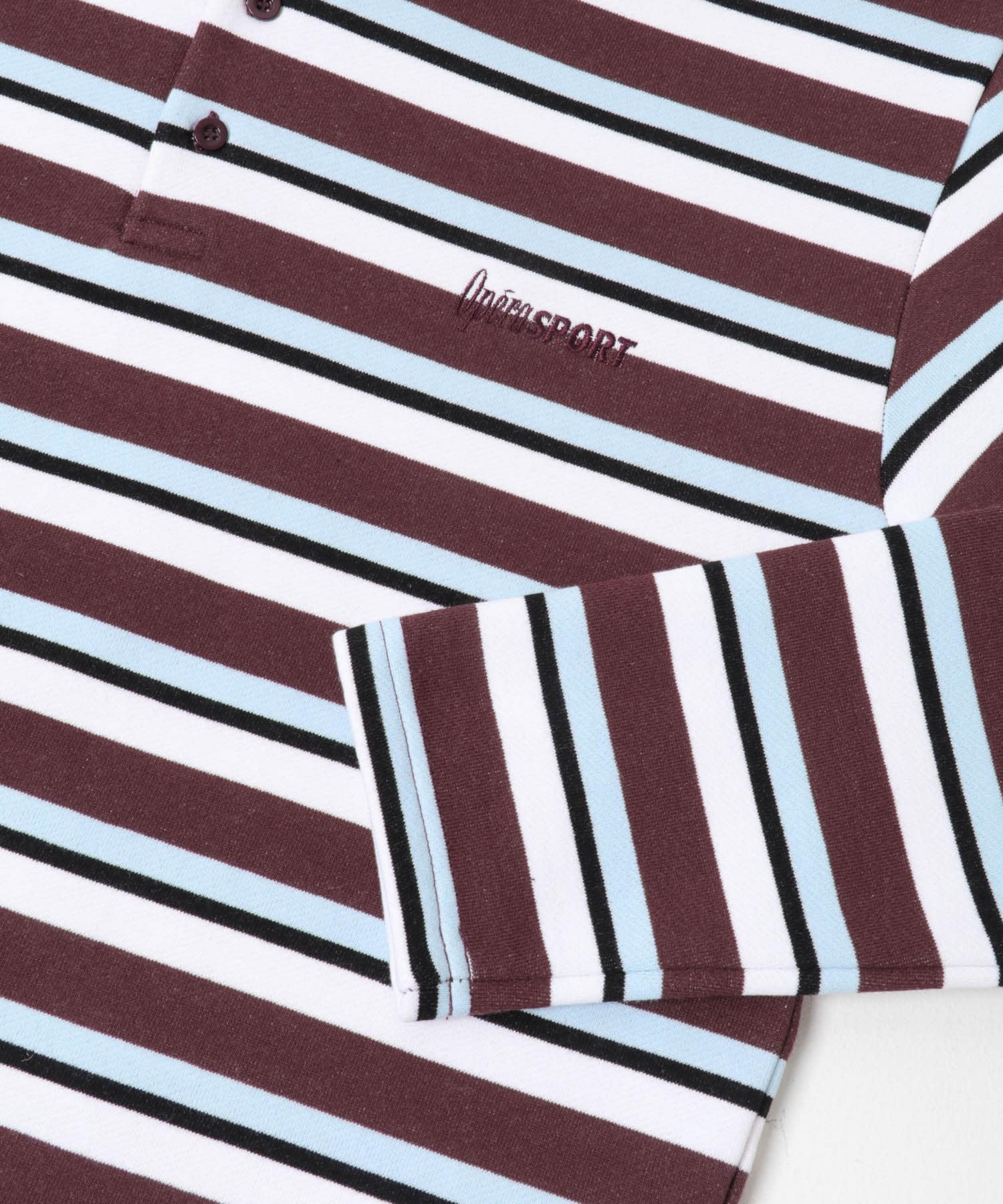 OperaSPORT　ROLAND UNISEX POLO stripes S