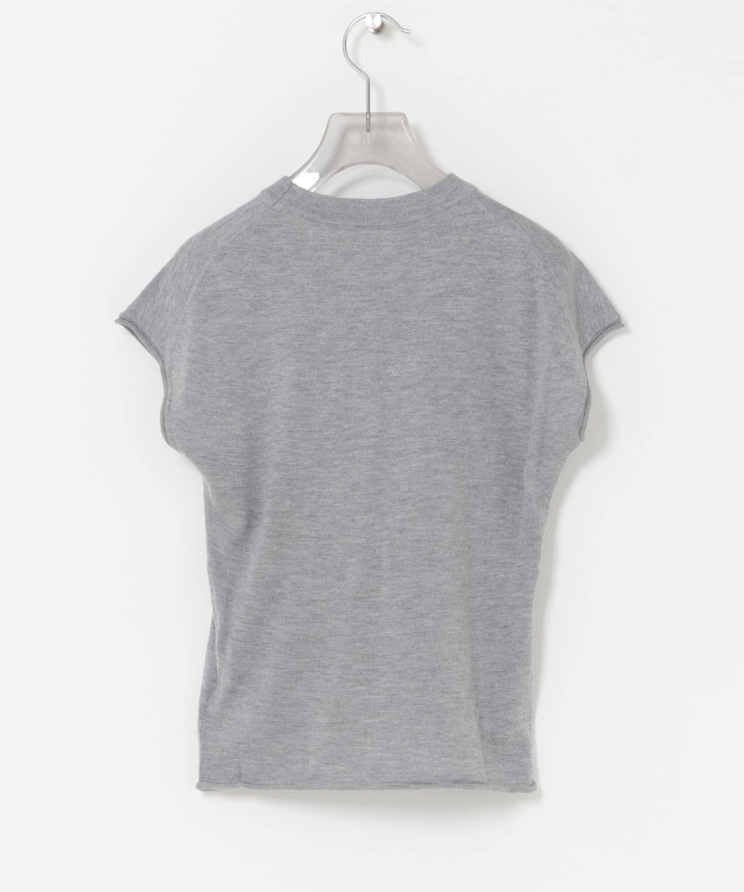 STUDIO DOE　French Sleeve Knit Top GREY S