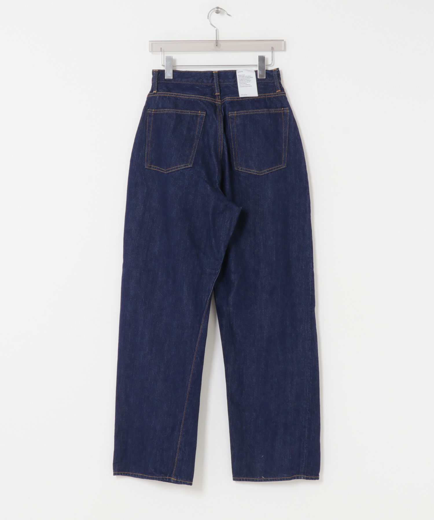 CIOTA　High-rise 5 Pocket Pants Navy 26