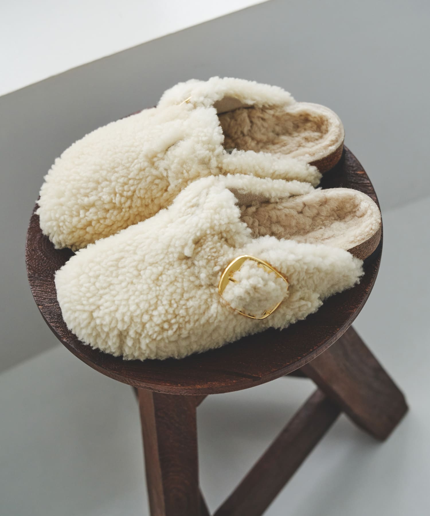 BIRKENSTOCK　Boston Big Buckle Teddy