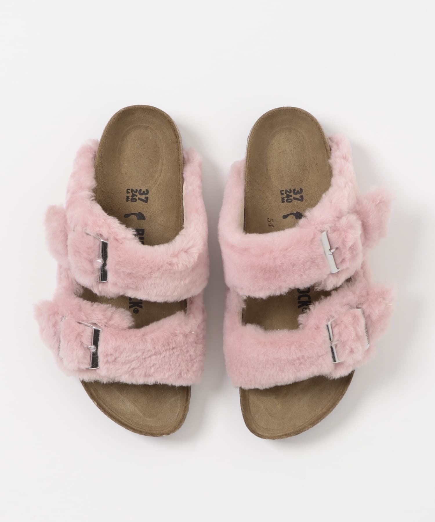 BIRKENSTOCK　Arizona Shearling C Rose 36