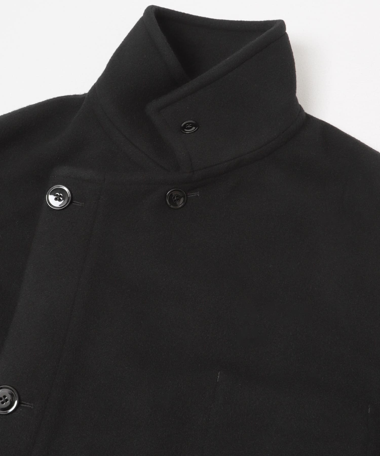 LEMAIRE　WRAP COAT BLACK XS