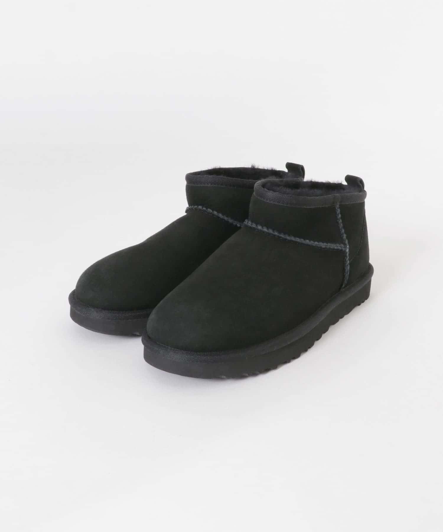UGG　CLASSIC ULTRA MINI BLACK 22