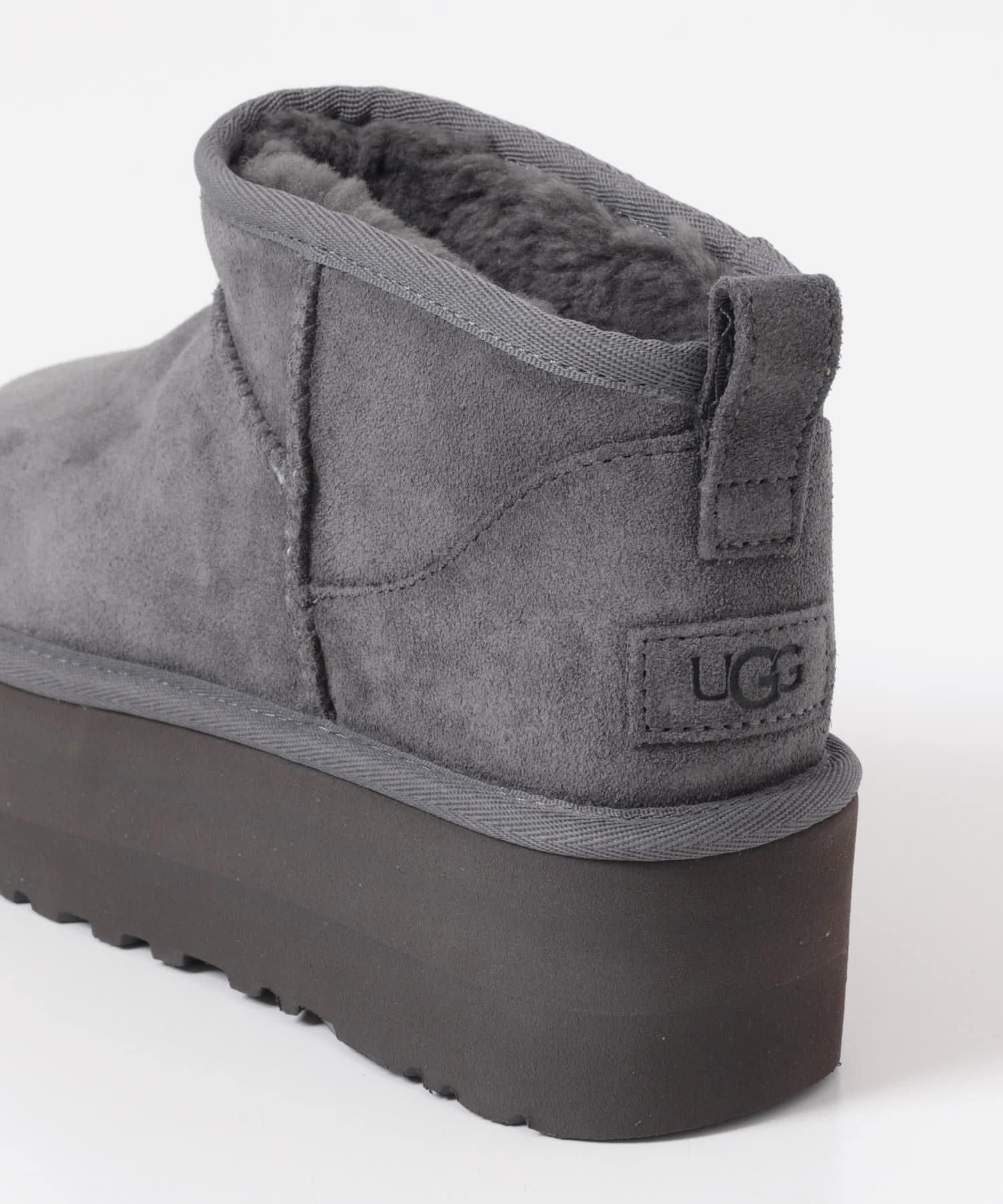 UGG　ULTRA MINI PLATFORM CHARCOAL 22