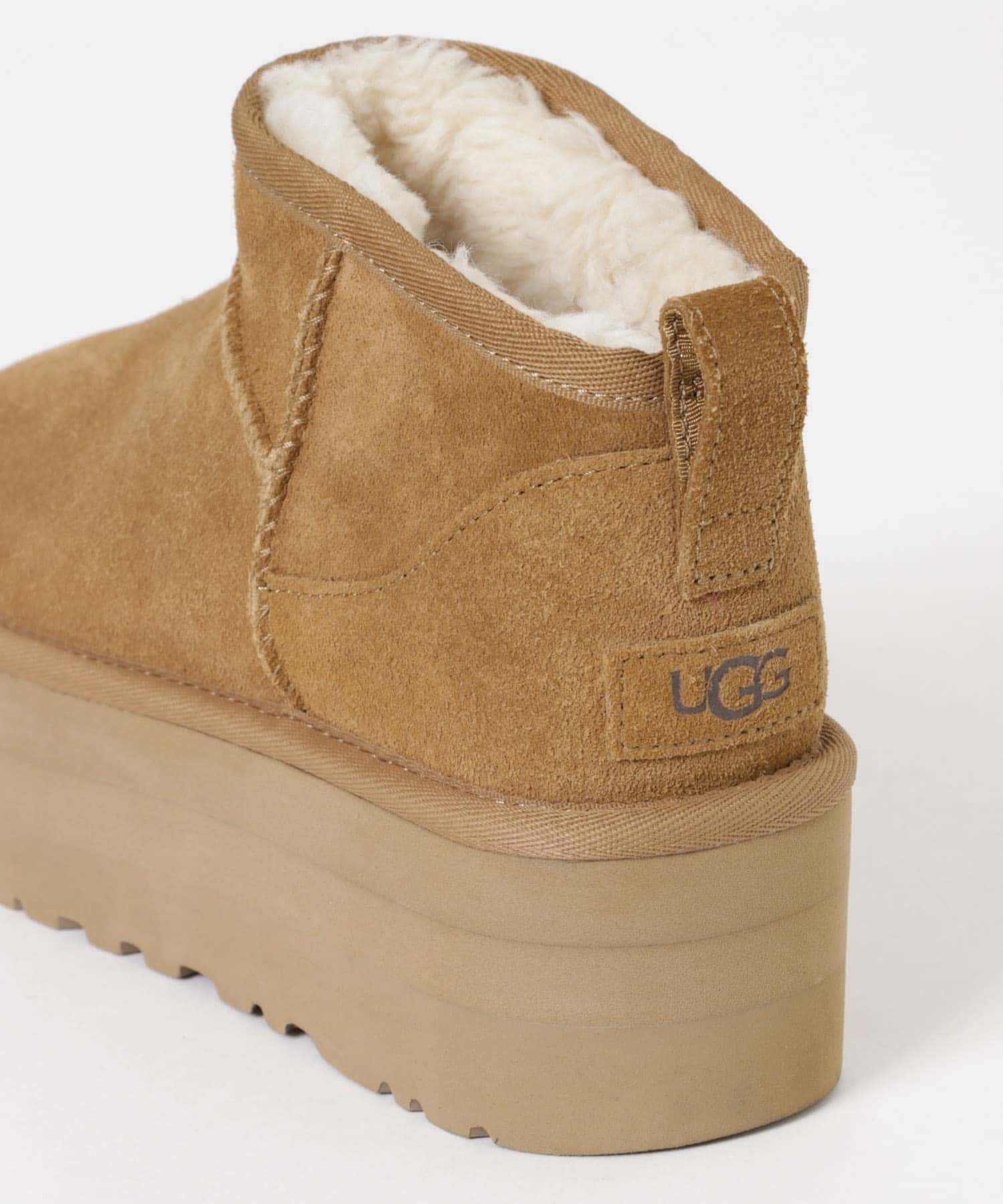 UGG　ULTRA MINI PLATFORM CHESTNUT 22
