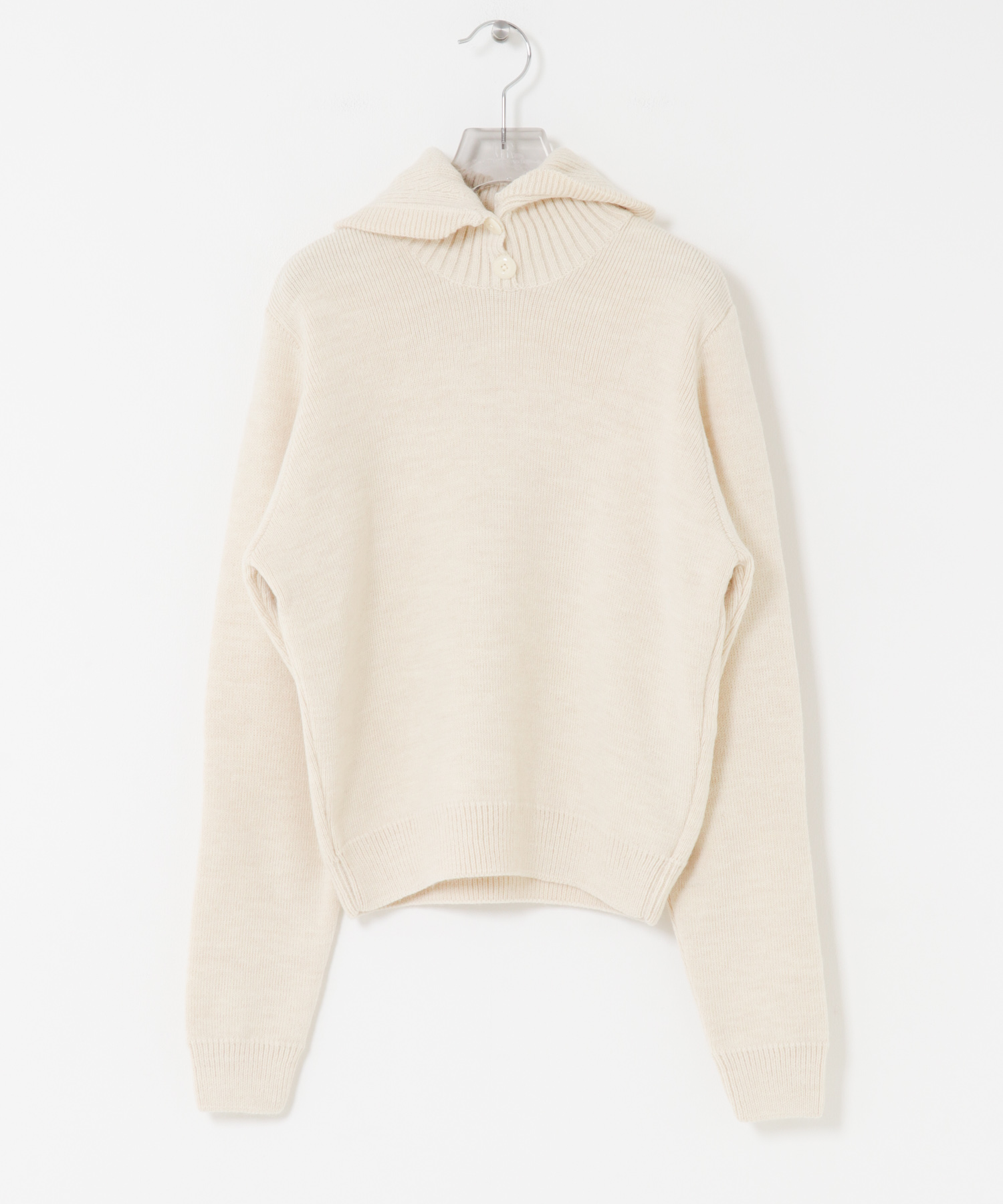 LEMAIRE　SWEATER WITH HOOD