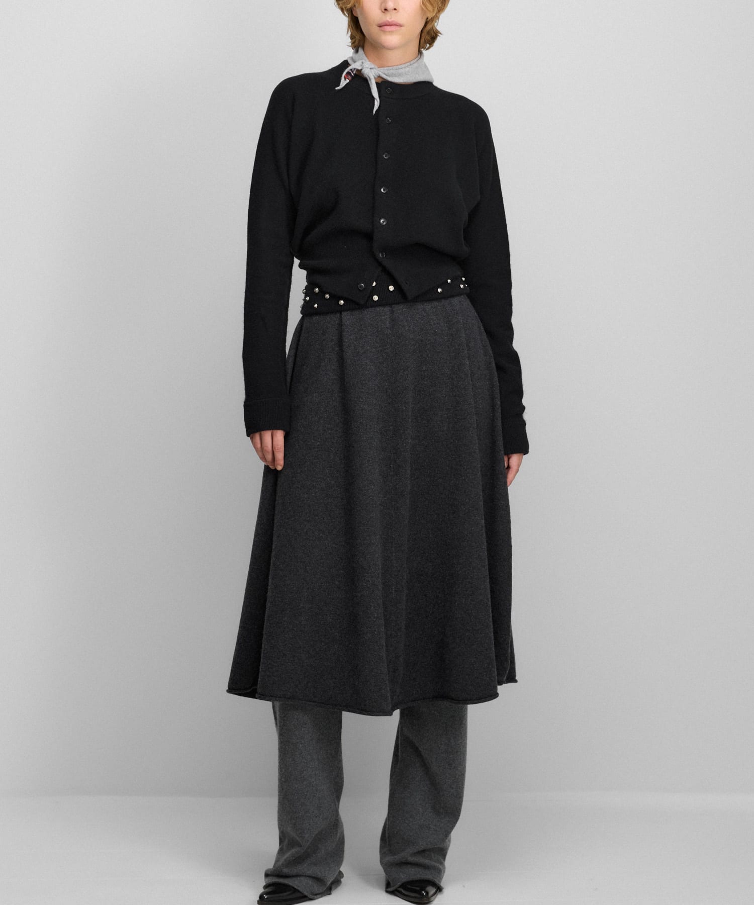 Extreme Cashmere　blouson raven -