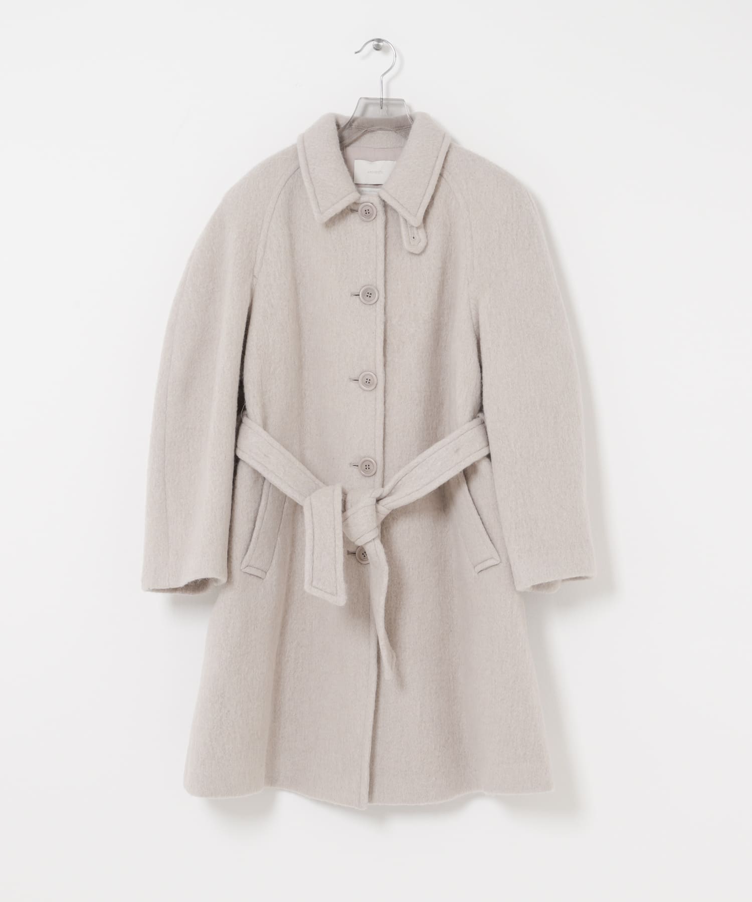 AMOMENTO　RAGLAN COAT IVORY S
