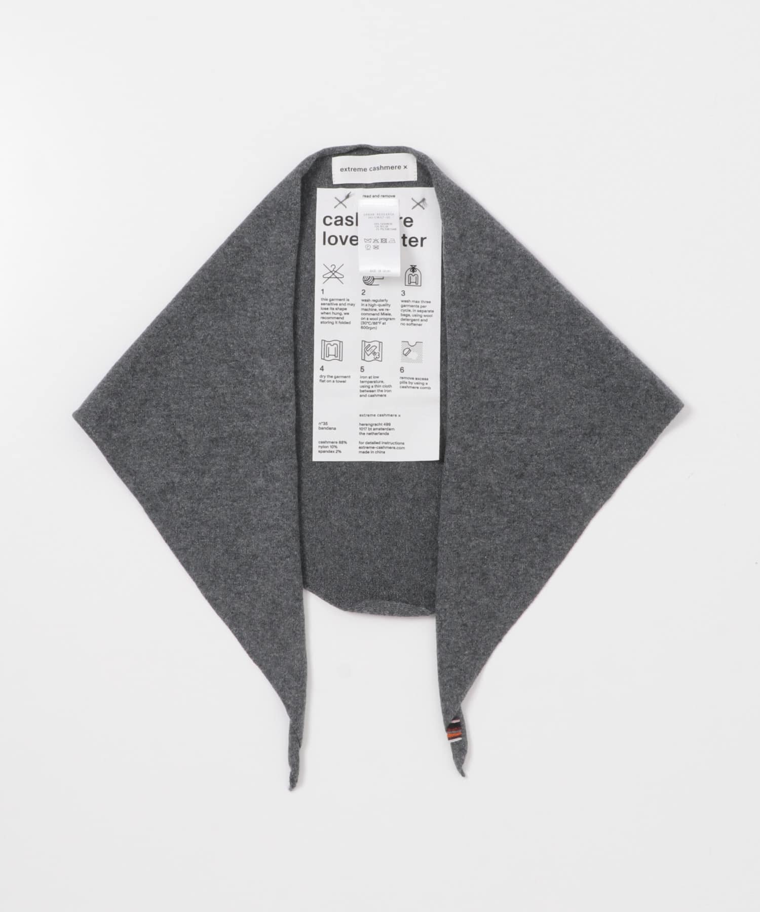 Extreme Cashmere　bandana felt -