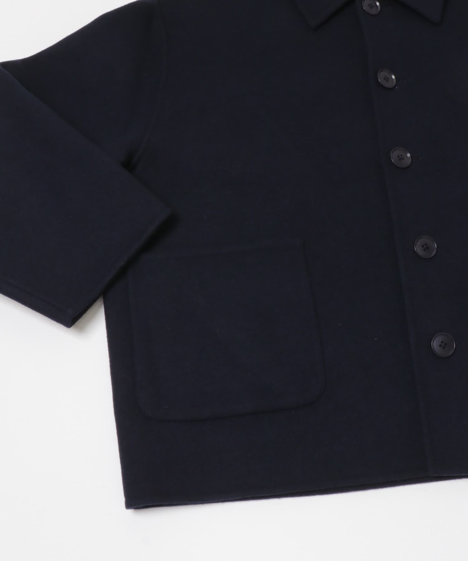 Extreme Cashmere　maker short sleeve navy -