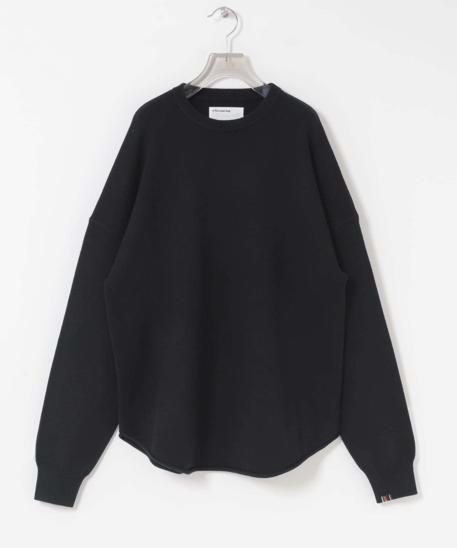 Extreme Cashmere　crew hop raven -