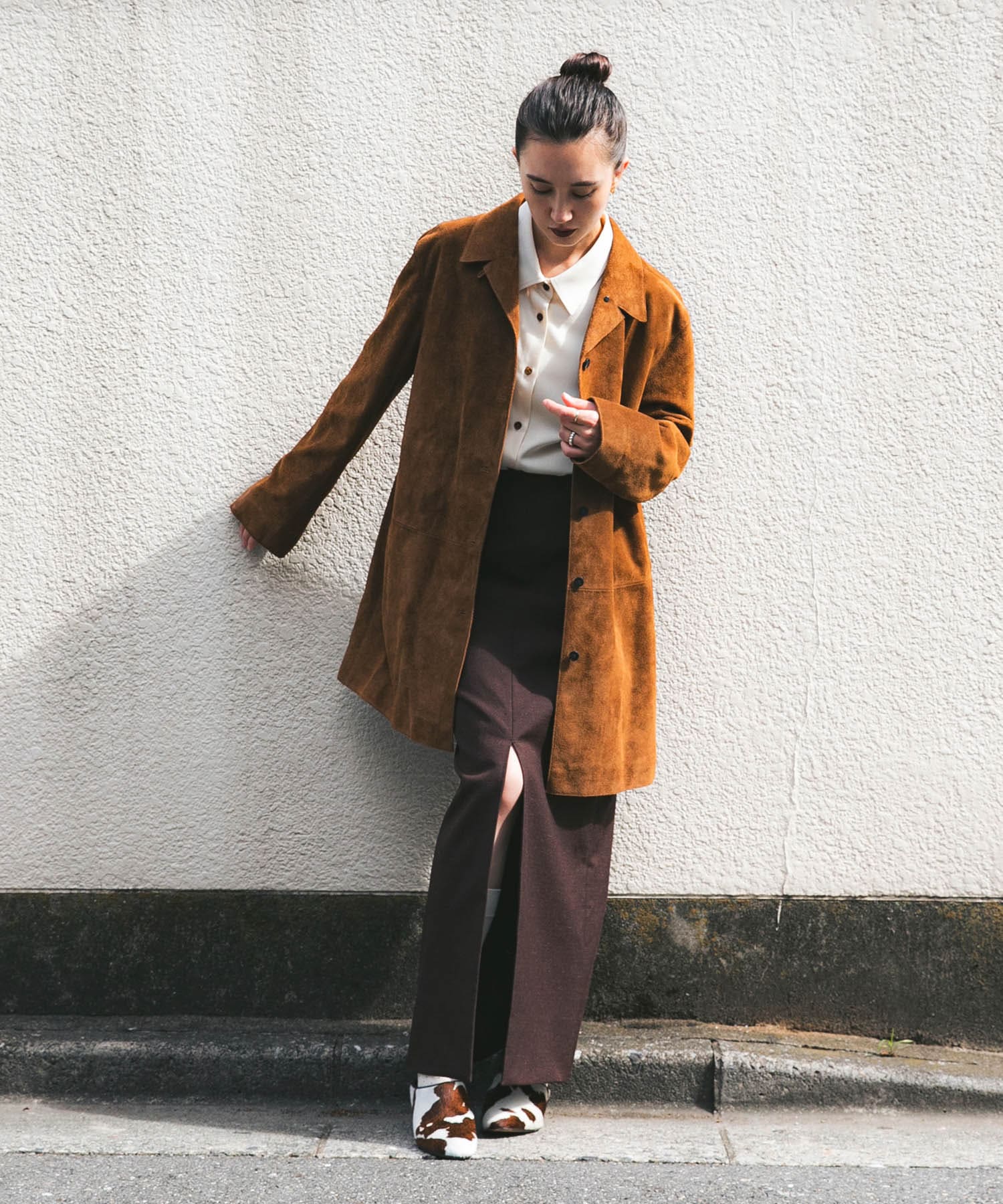 LE MONDE BERYL　ALLEGRA MULE COW 36