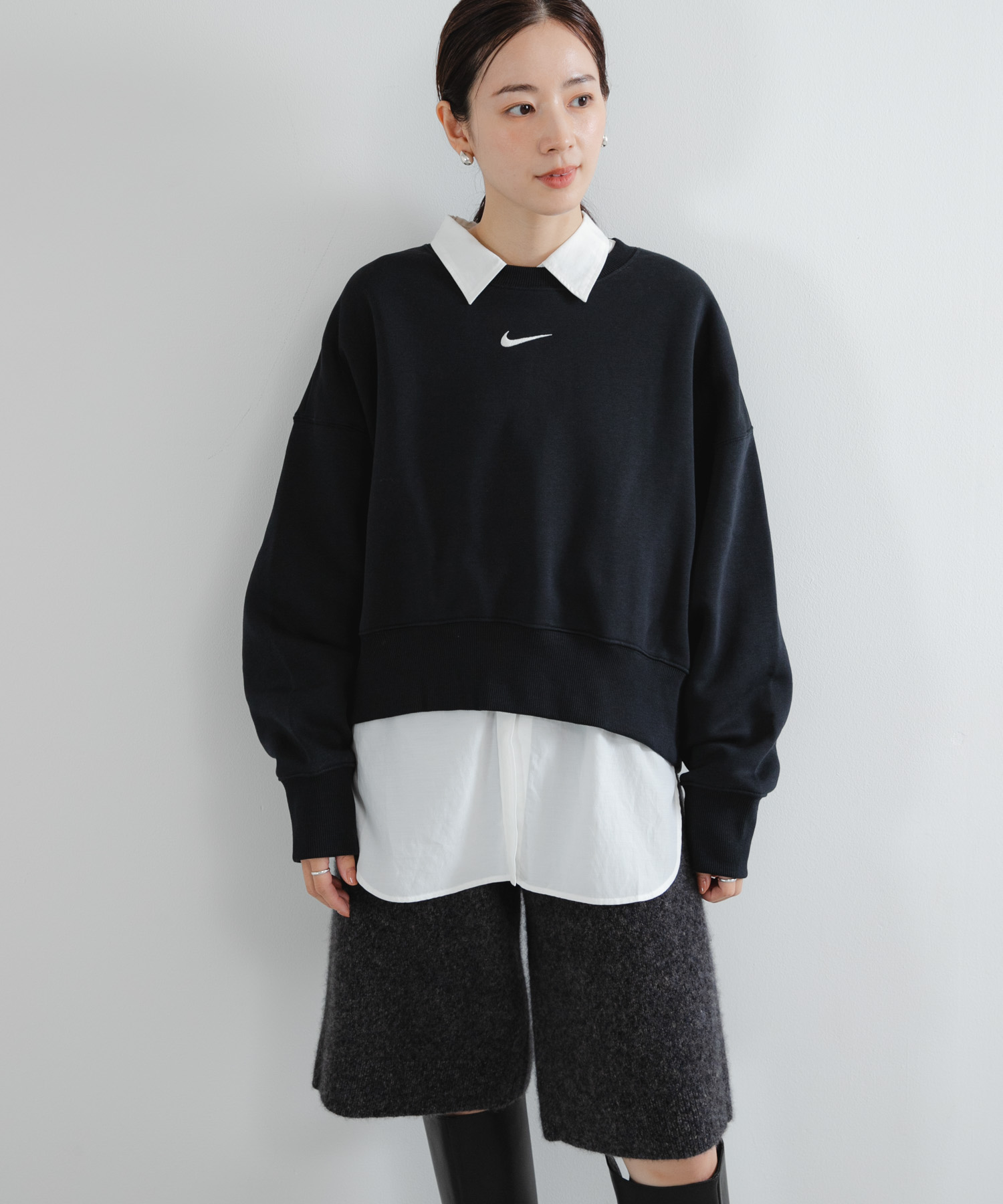 NIKE フェニックスフリースロングスリーブクルーOOS