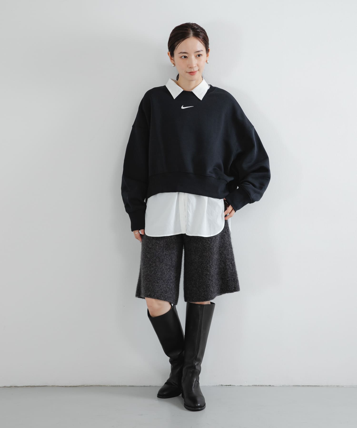 身長：162cm サイズ：L