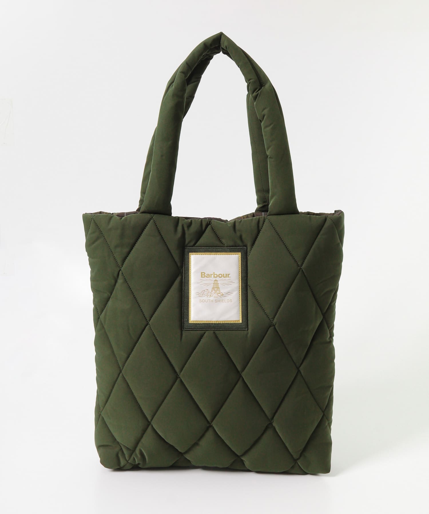 Barbour　mariah quilted tote