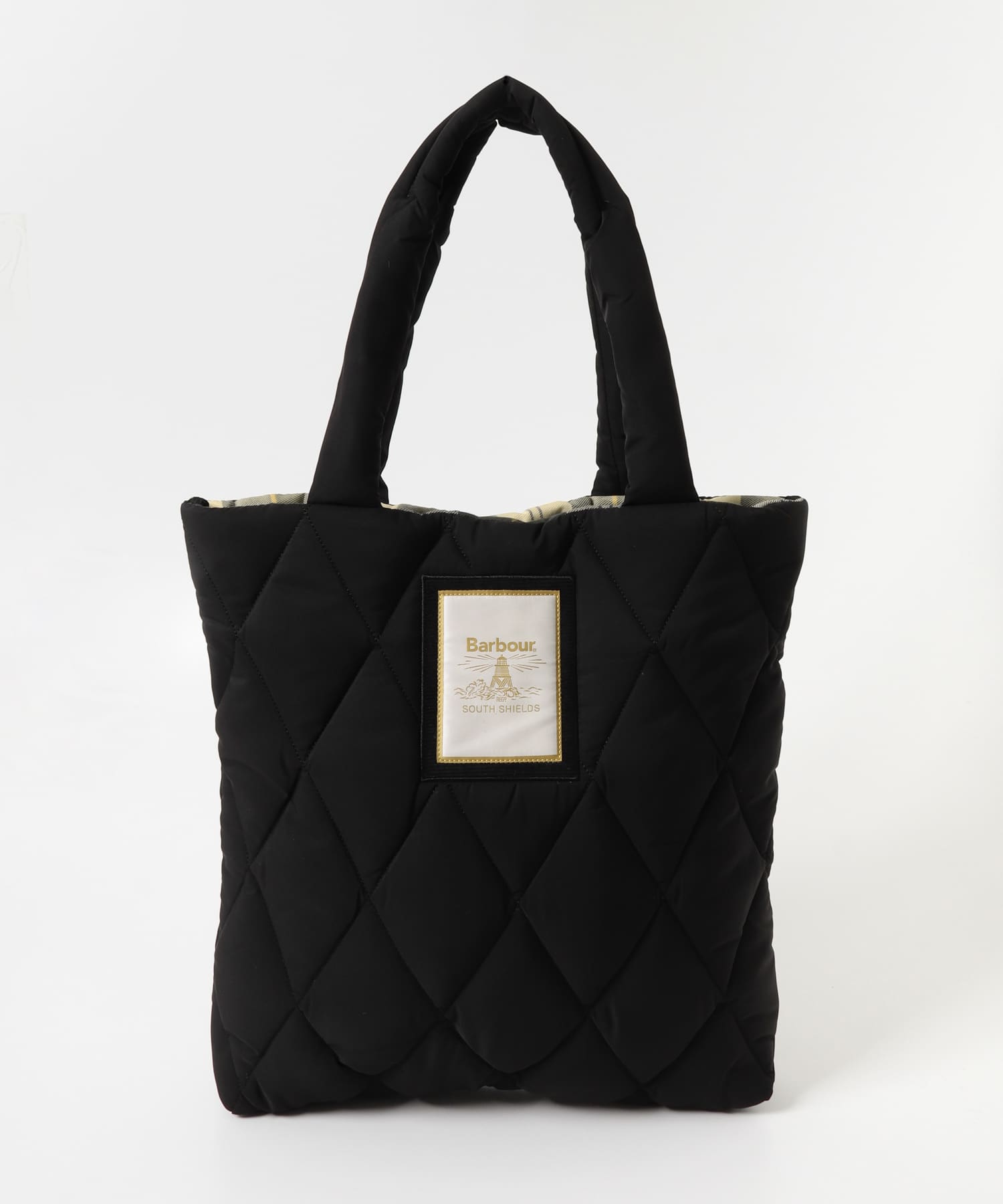 Barbour　mariah quilted tote