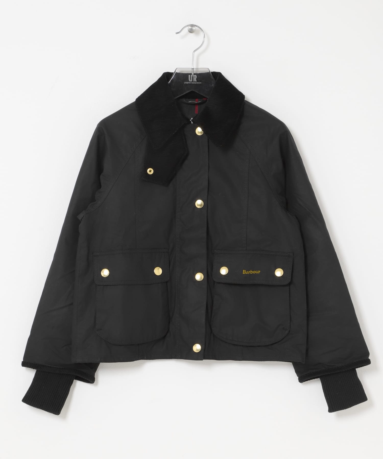 Barbour　cropped beadnell wax jacket