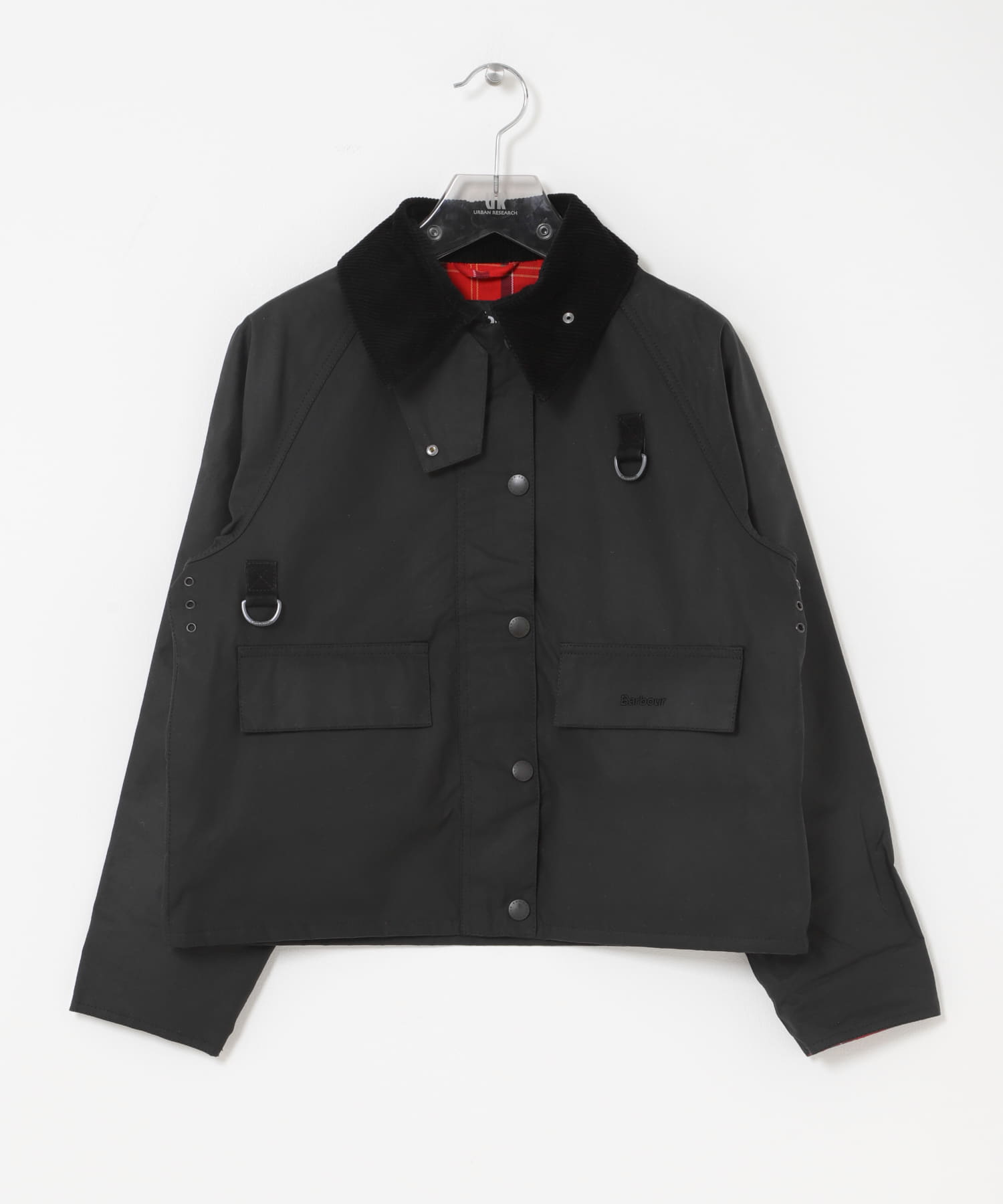 Barbour　spey wax jacket black/card 8