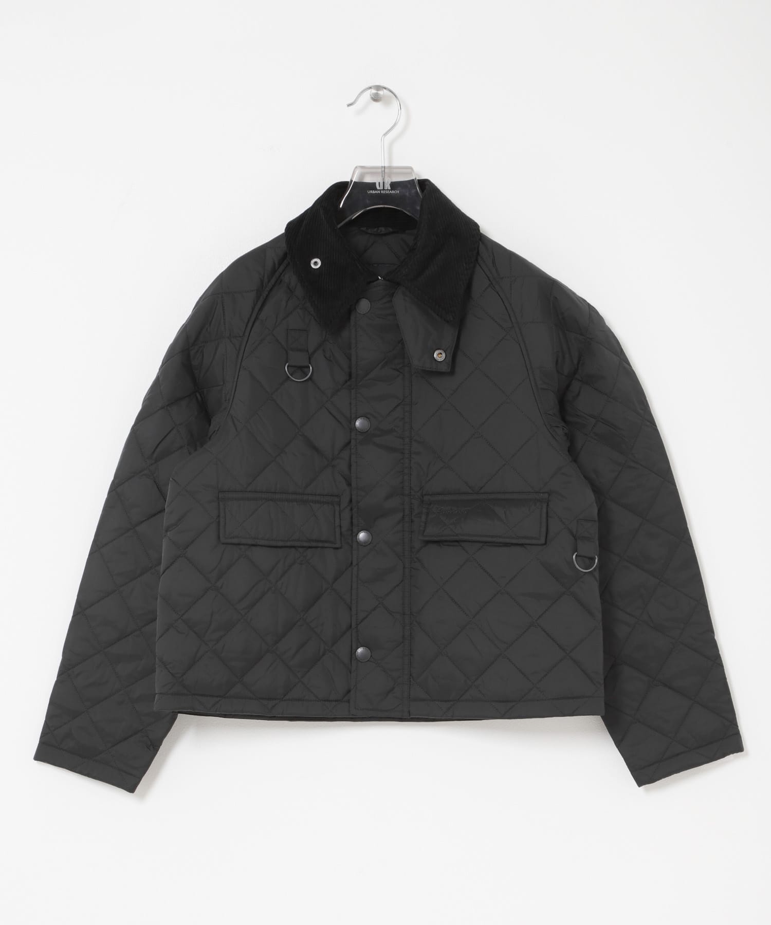 Barbour　spey quilted jacket black 34