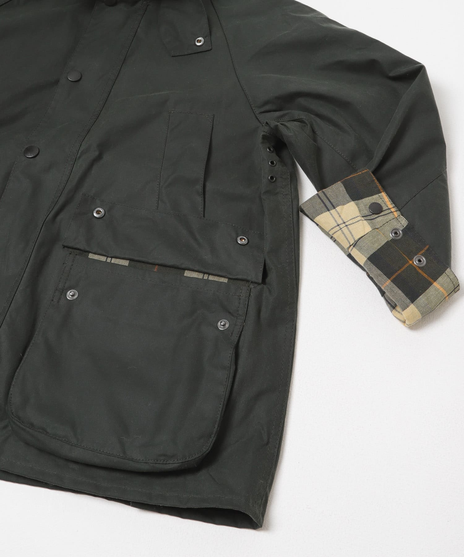 Barbour　os bedale wax jacket sage 34