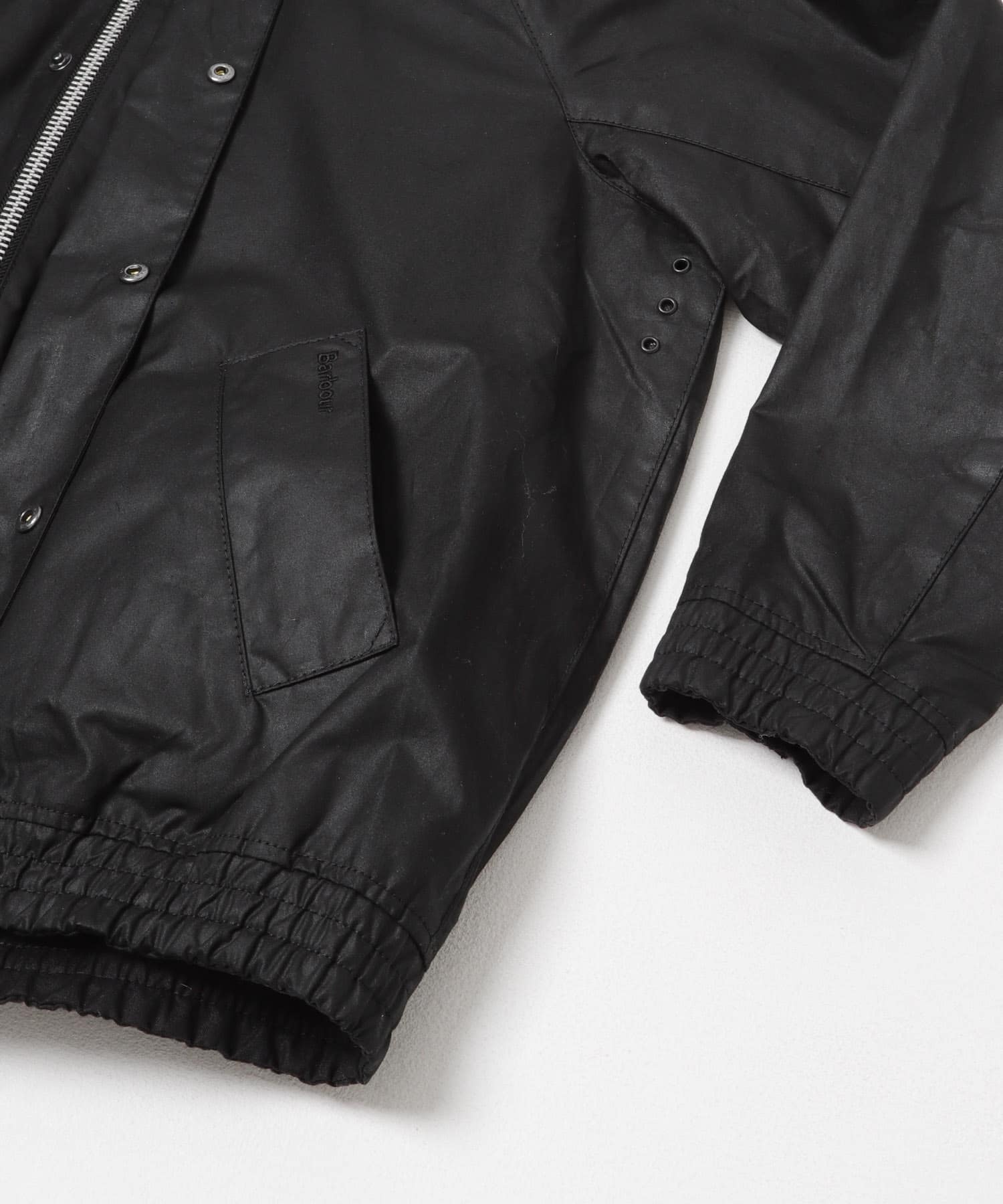 Barbour　transport wax jacket black 36