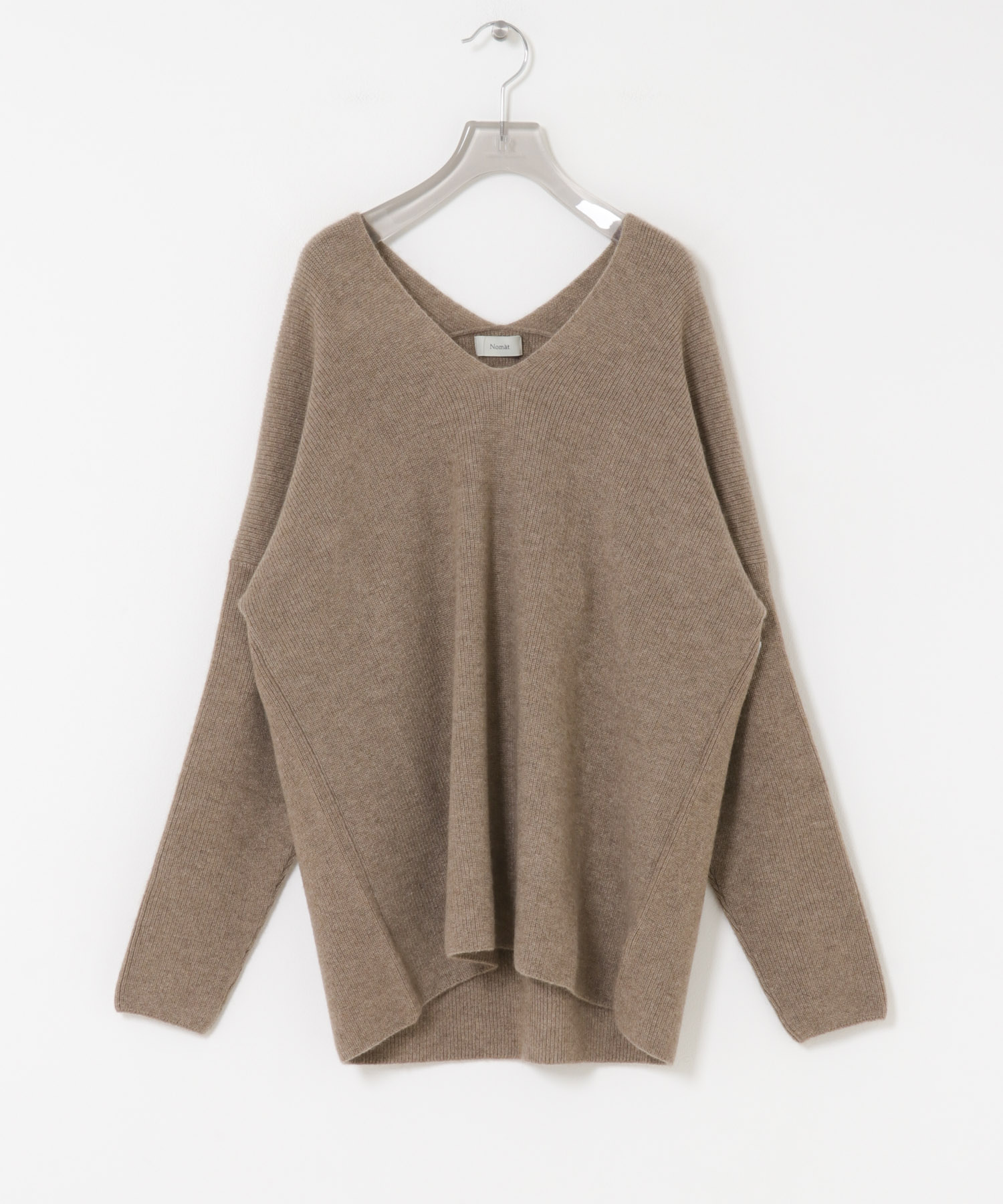 Nomat　CASHMERE V-neck Sweater