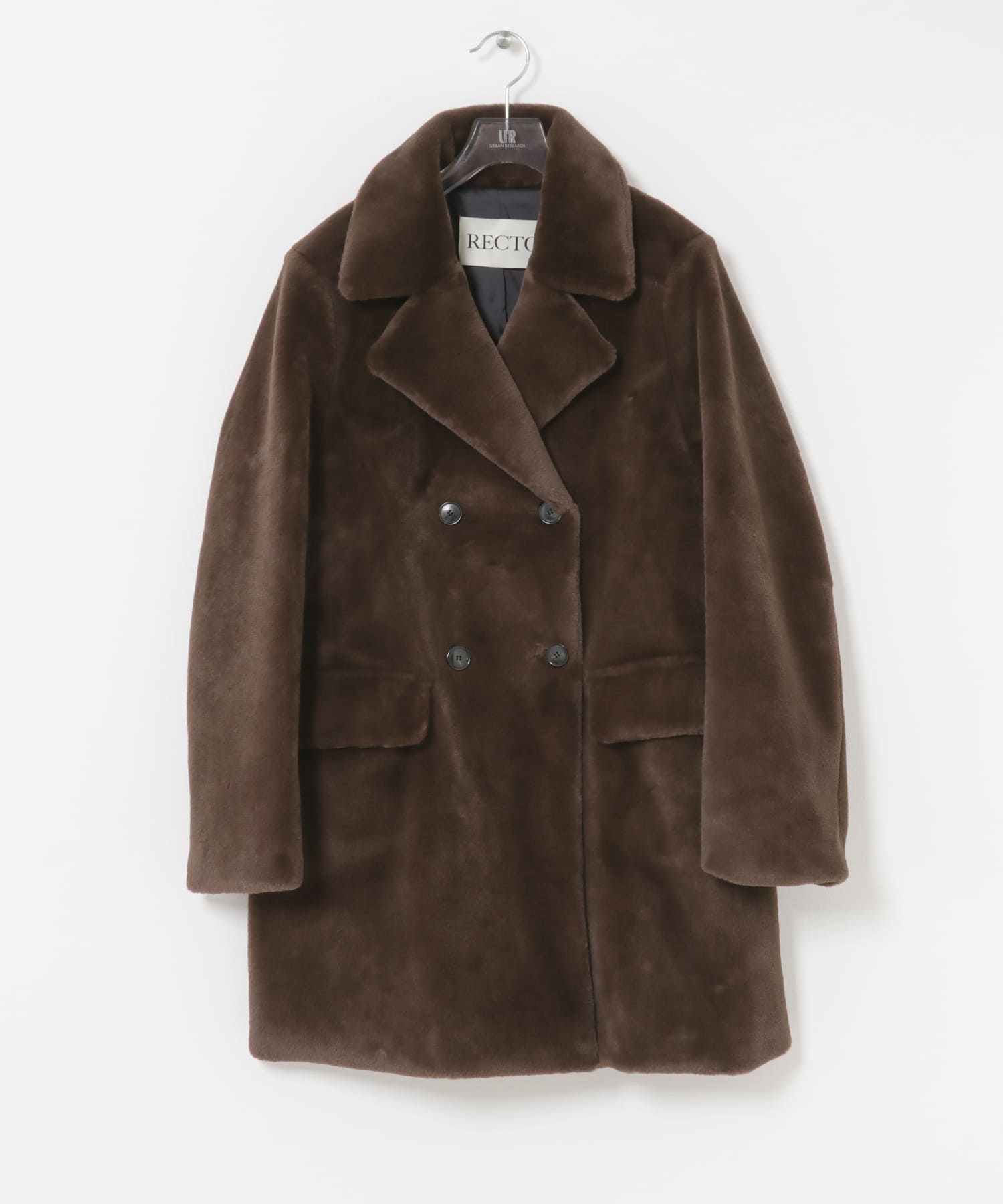 RECTO　FAUX FUR DOUBLE COAT