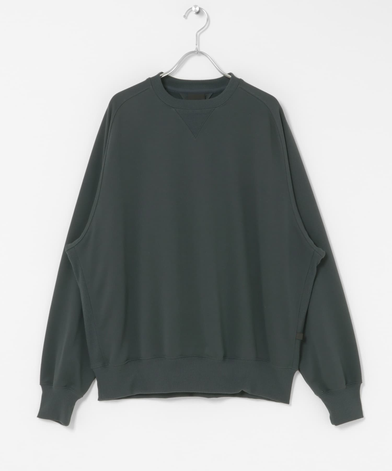 DAIWA PIER39 TECH SWEAT CREW FREEDOM SLEEVE(S INK BLACK): トップス