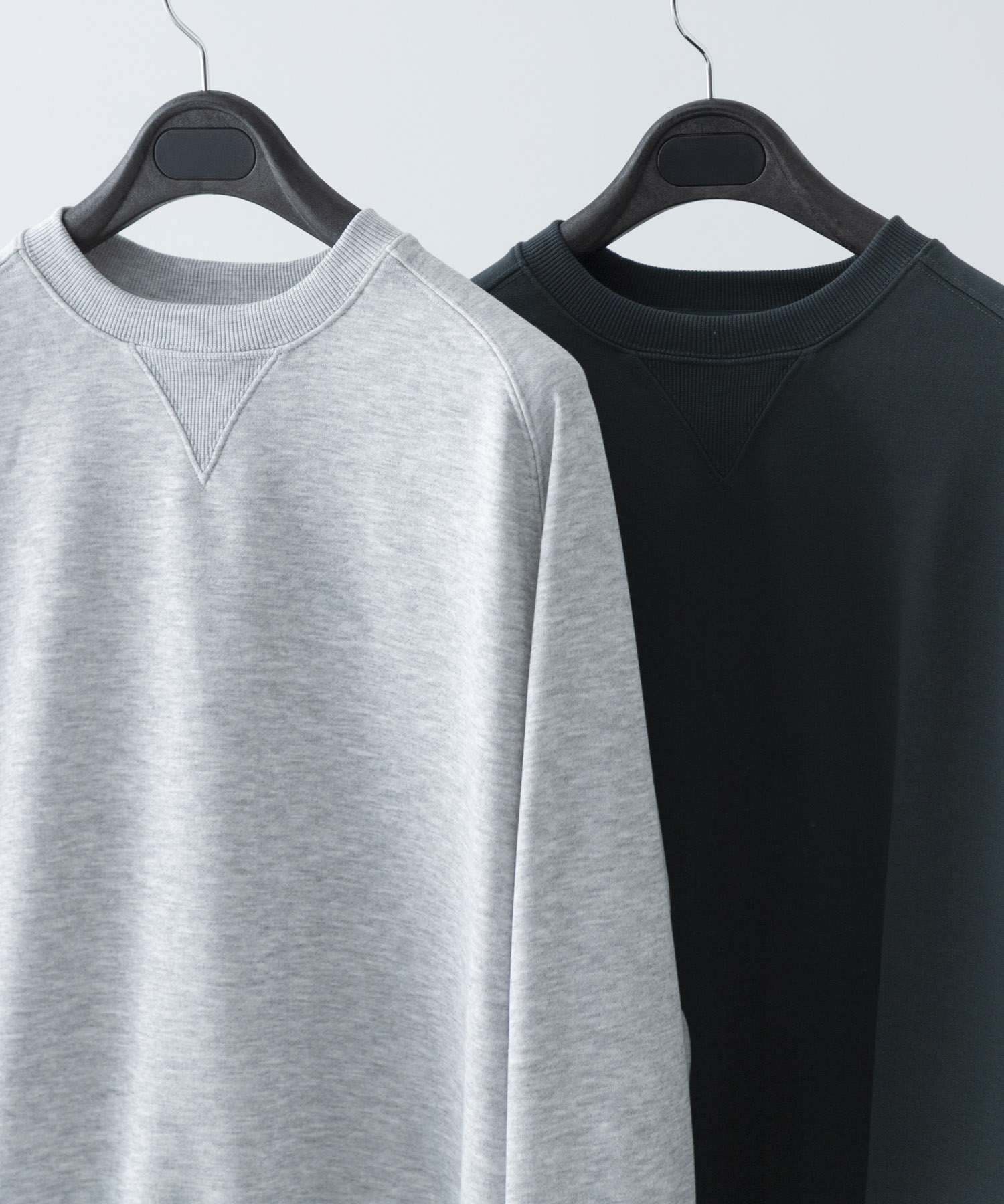 DAIWA PIER39　TECH SWEAT CREW FREEDOM SLEEVE H/GRAY S